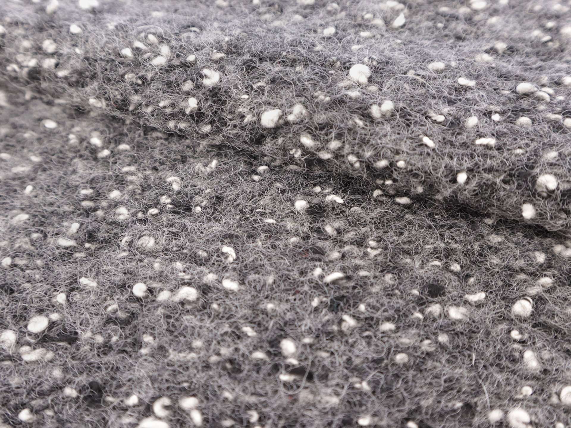 Italian Bouclé Knit in Grey