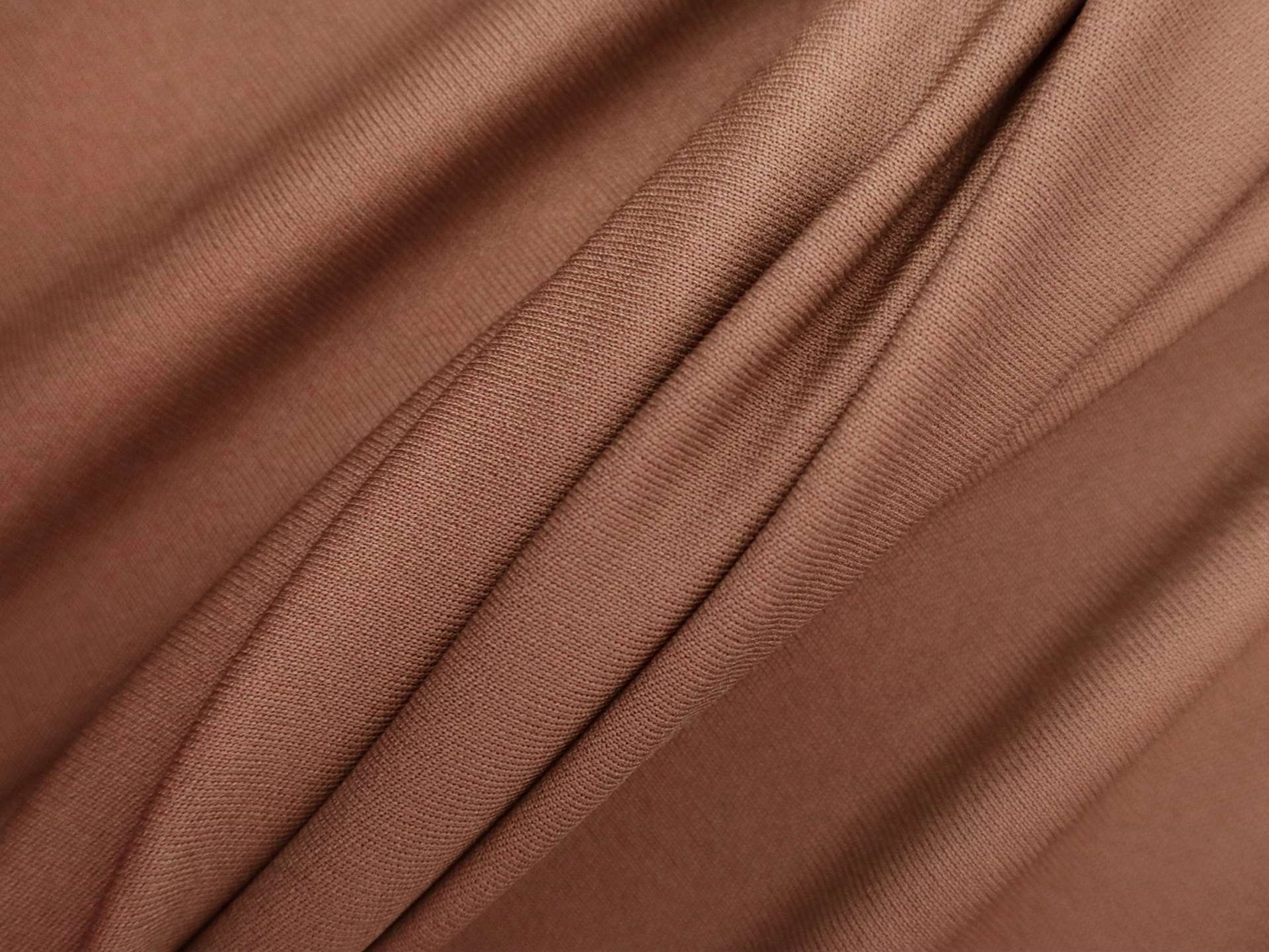 Polyester Knit Lining in Auburn