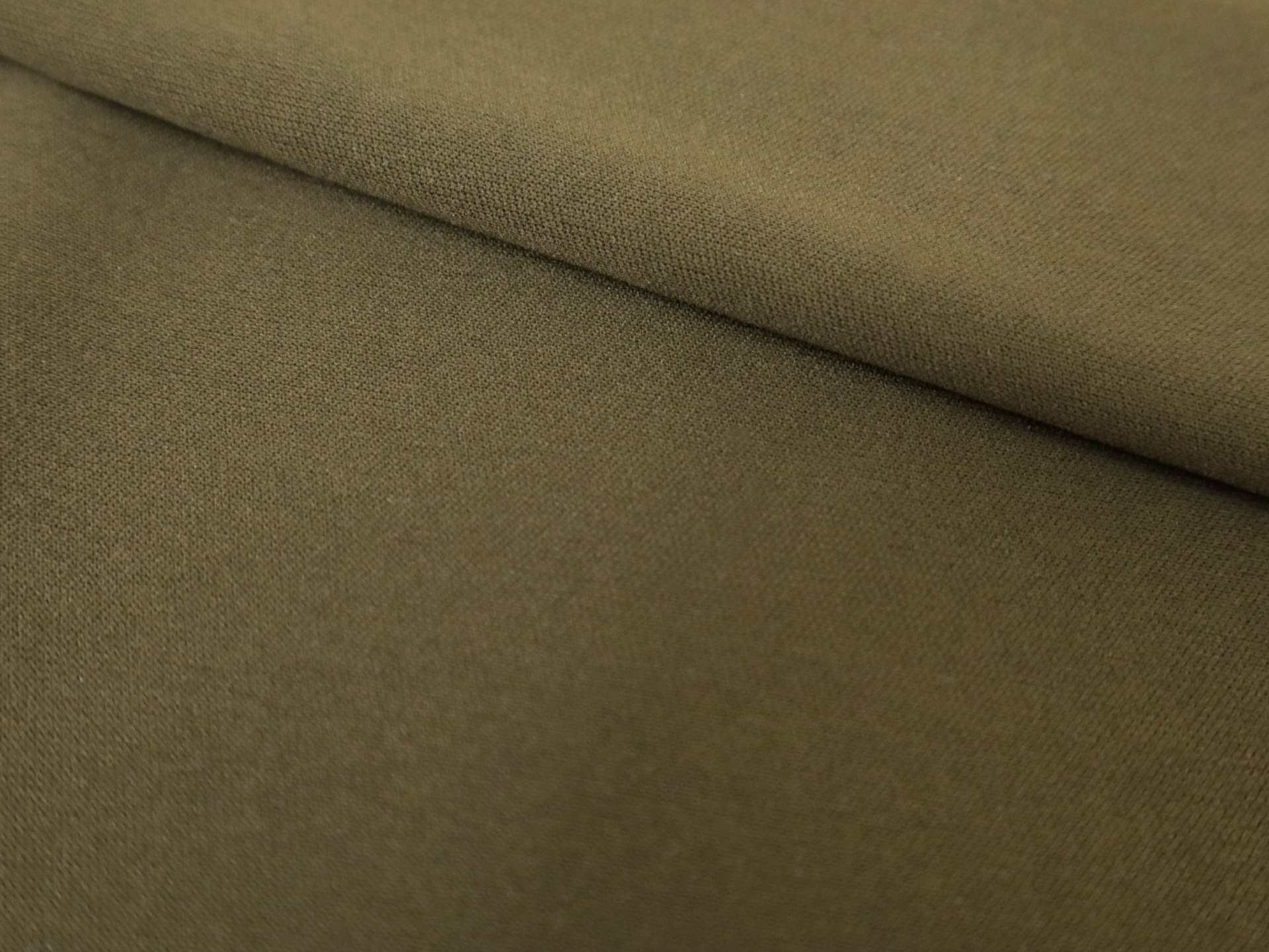 Polyester Knit Lining in Army Green