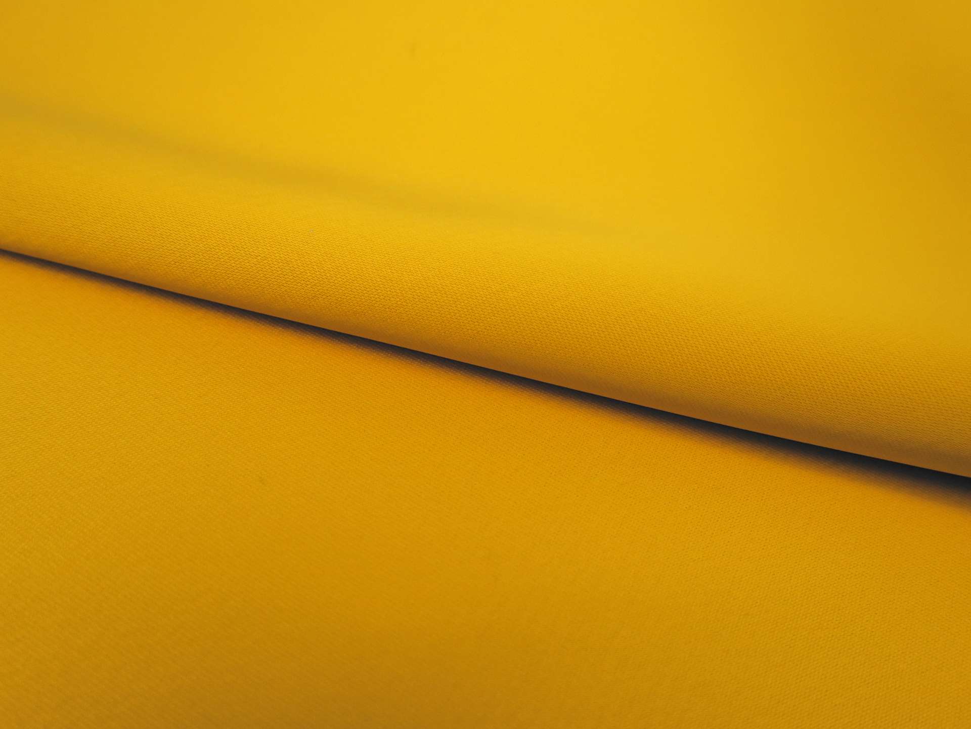 Viscose and Acetate Blend Satin in Yellow