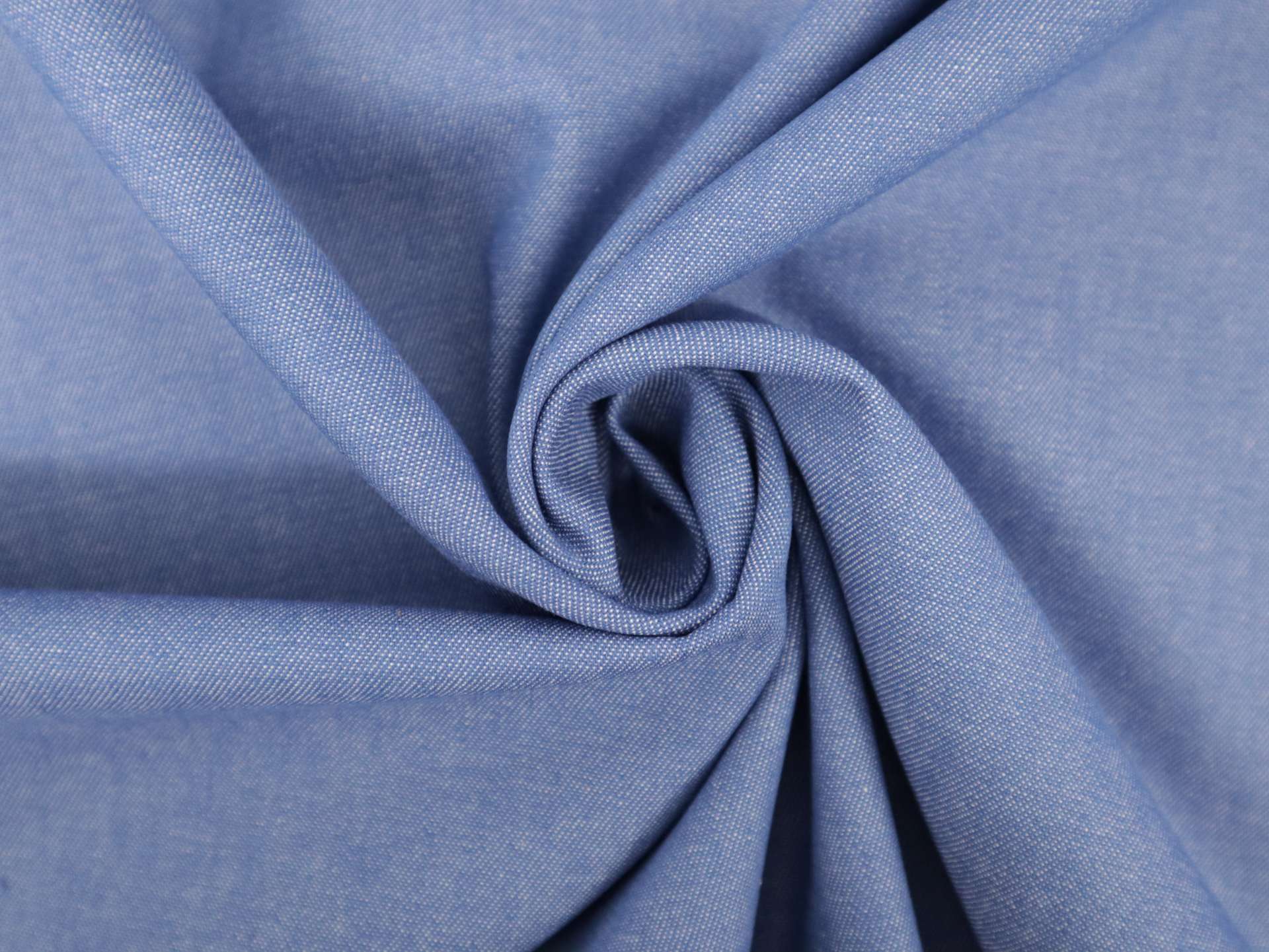 Soft Finish Cotton Denim in Blue