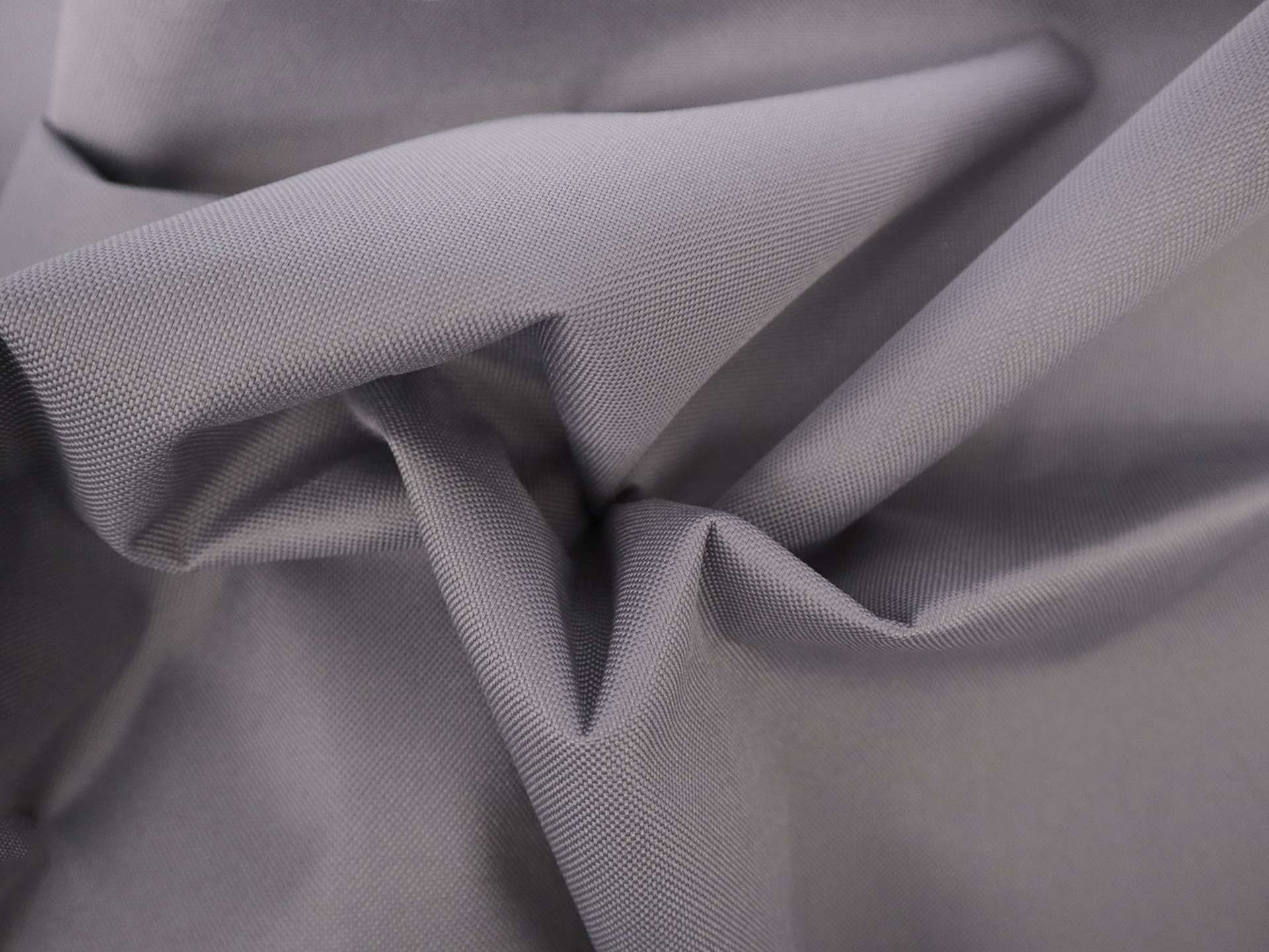 Vinyl Coated Polyester Canvas in Light Charcoal