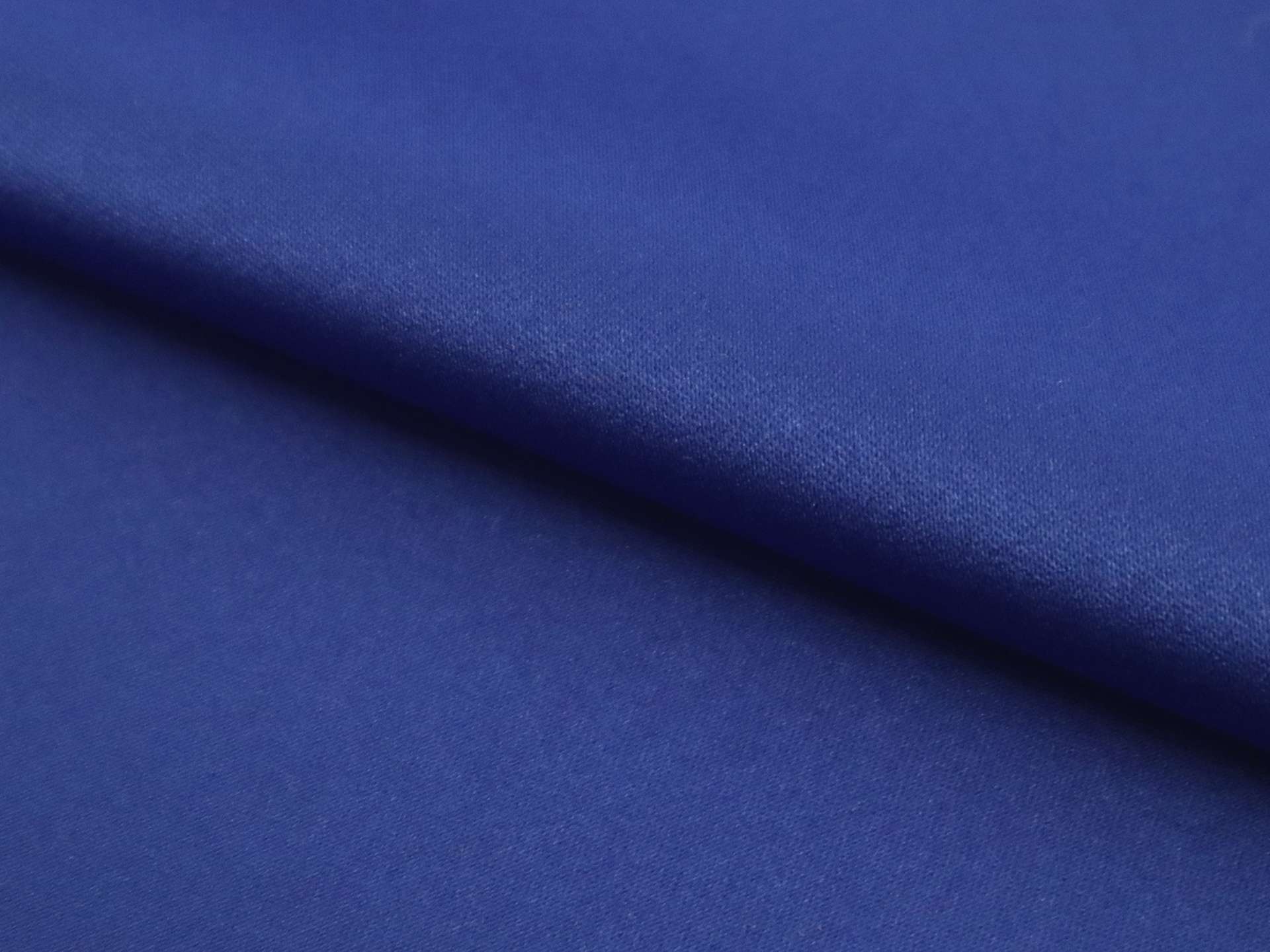 Glossy Polyester Satin in Royal Blue