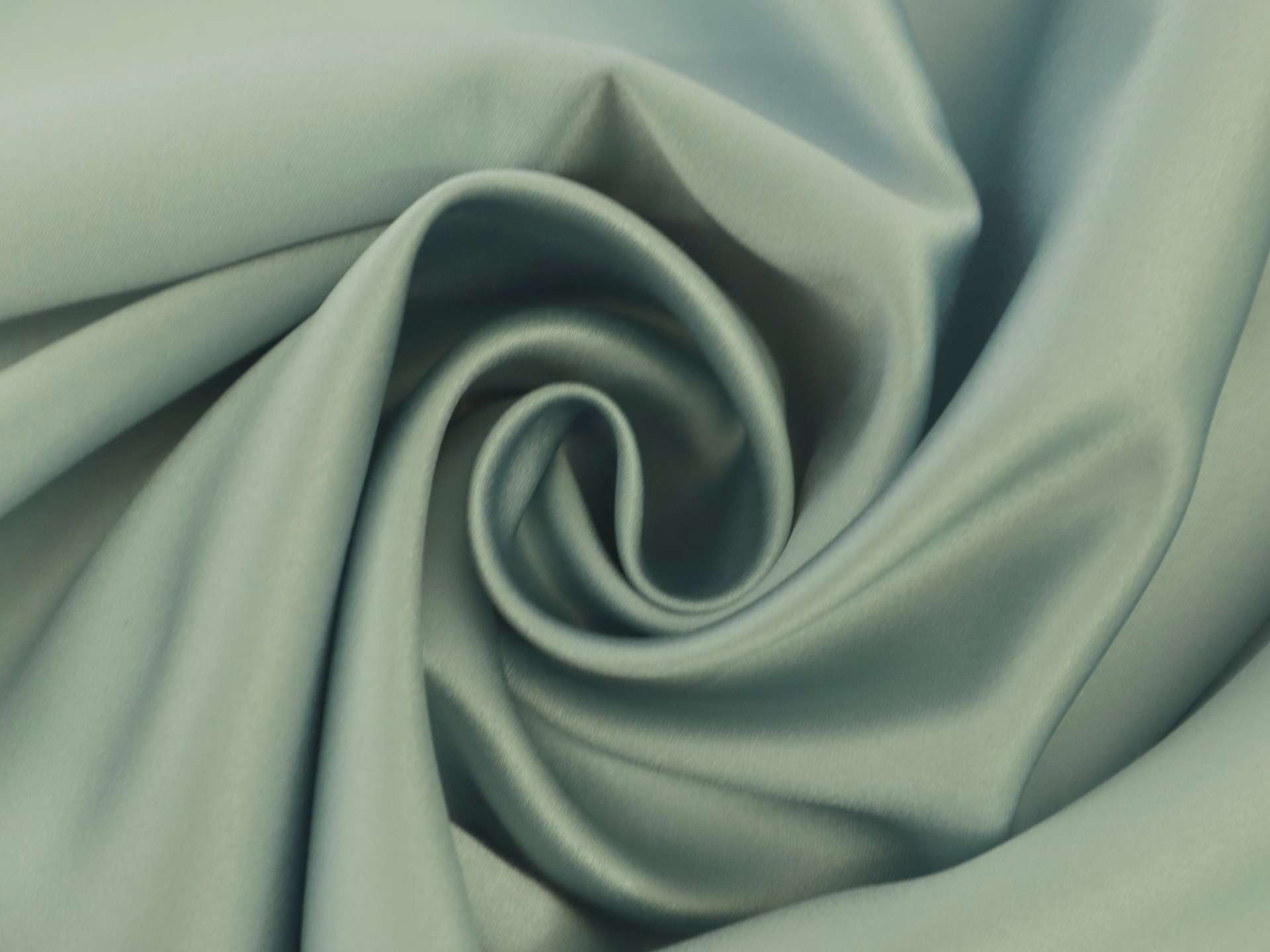 Glossy Polyester Satin in Premier Blue
