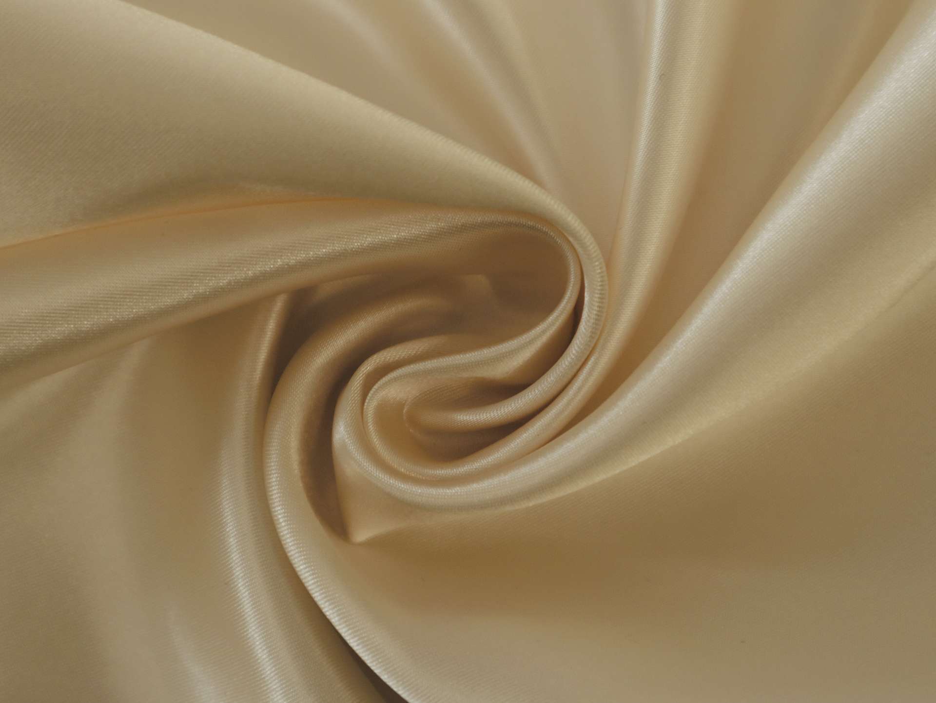Polyester Satin in Oyster
