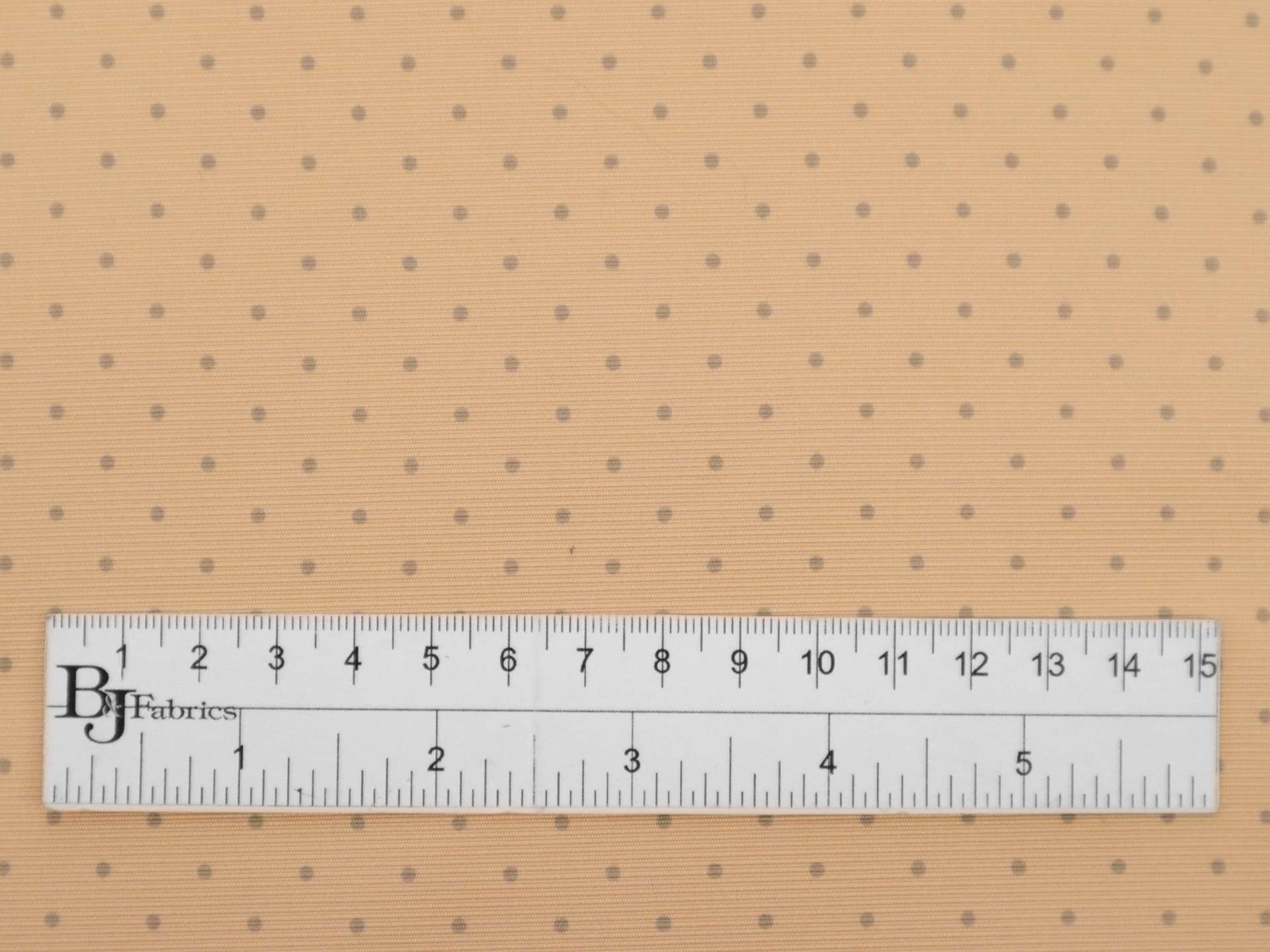 Silk and Cotton Polka Dot Faille in Grey