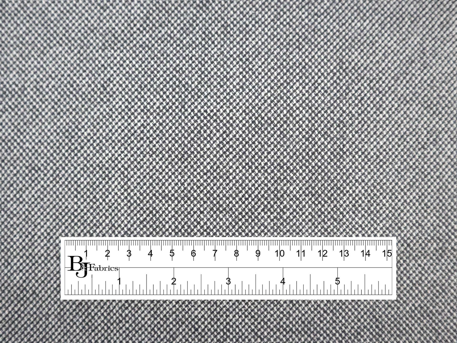 Italian Wool Suiting in Charcoal