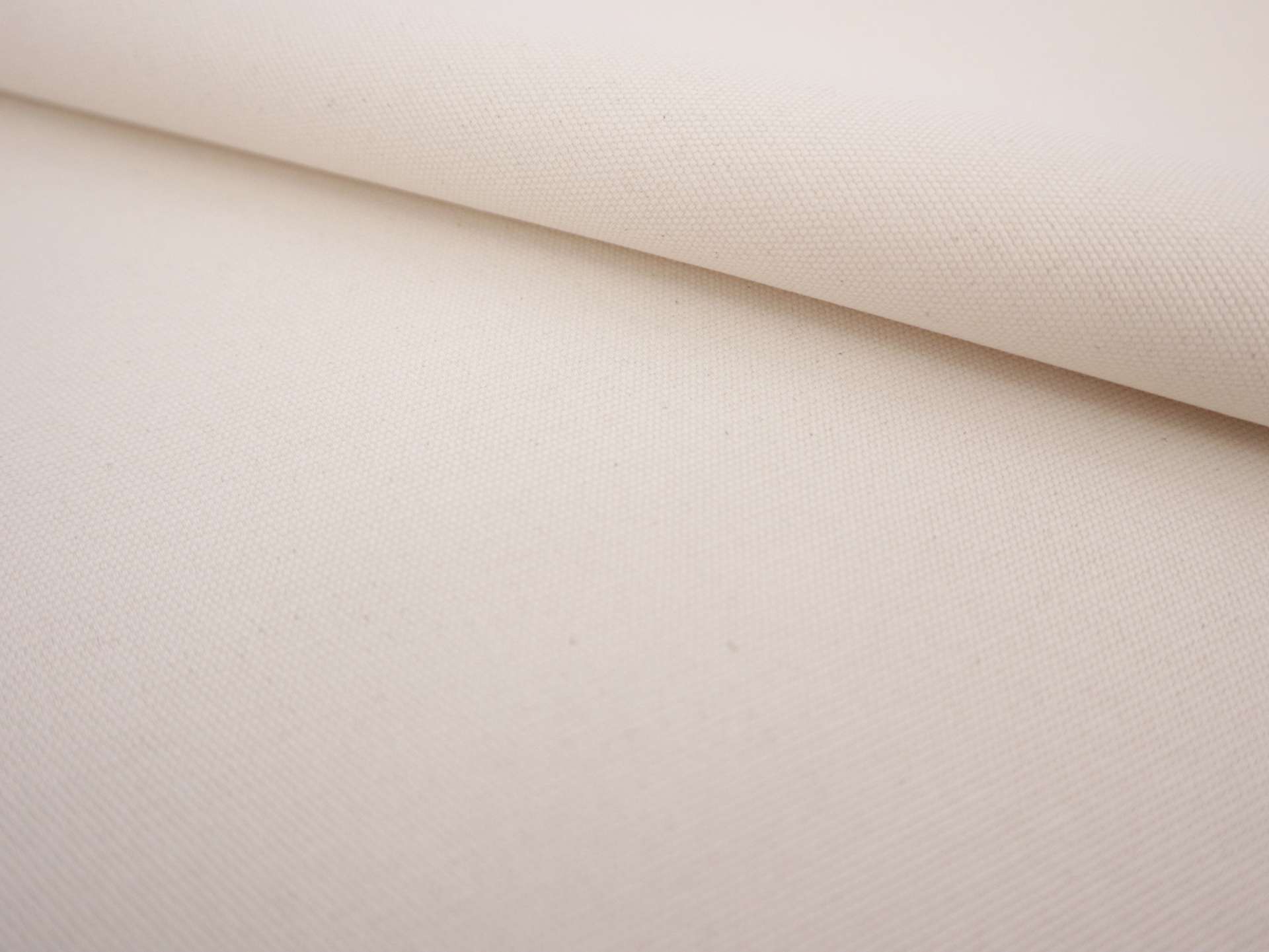8.5 oz Cotton Brushed Canvas in Natural