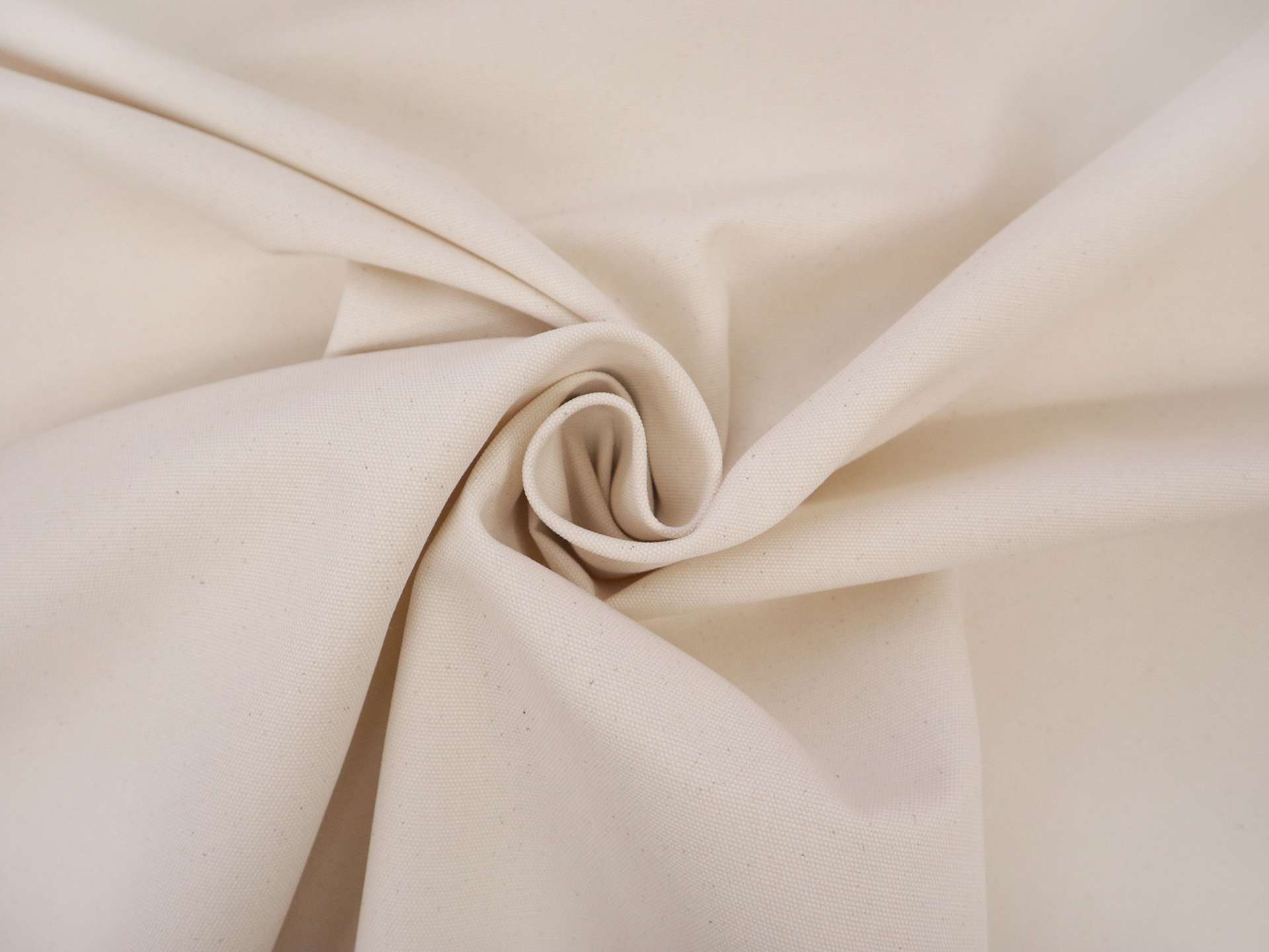 8.5 oz Cotton Brushed Canvas in Natural