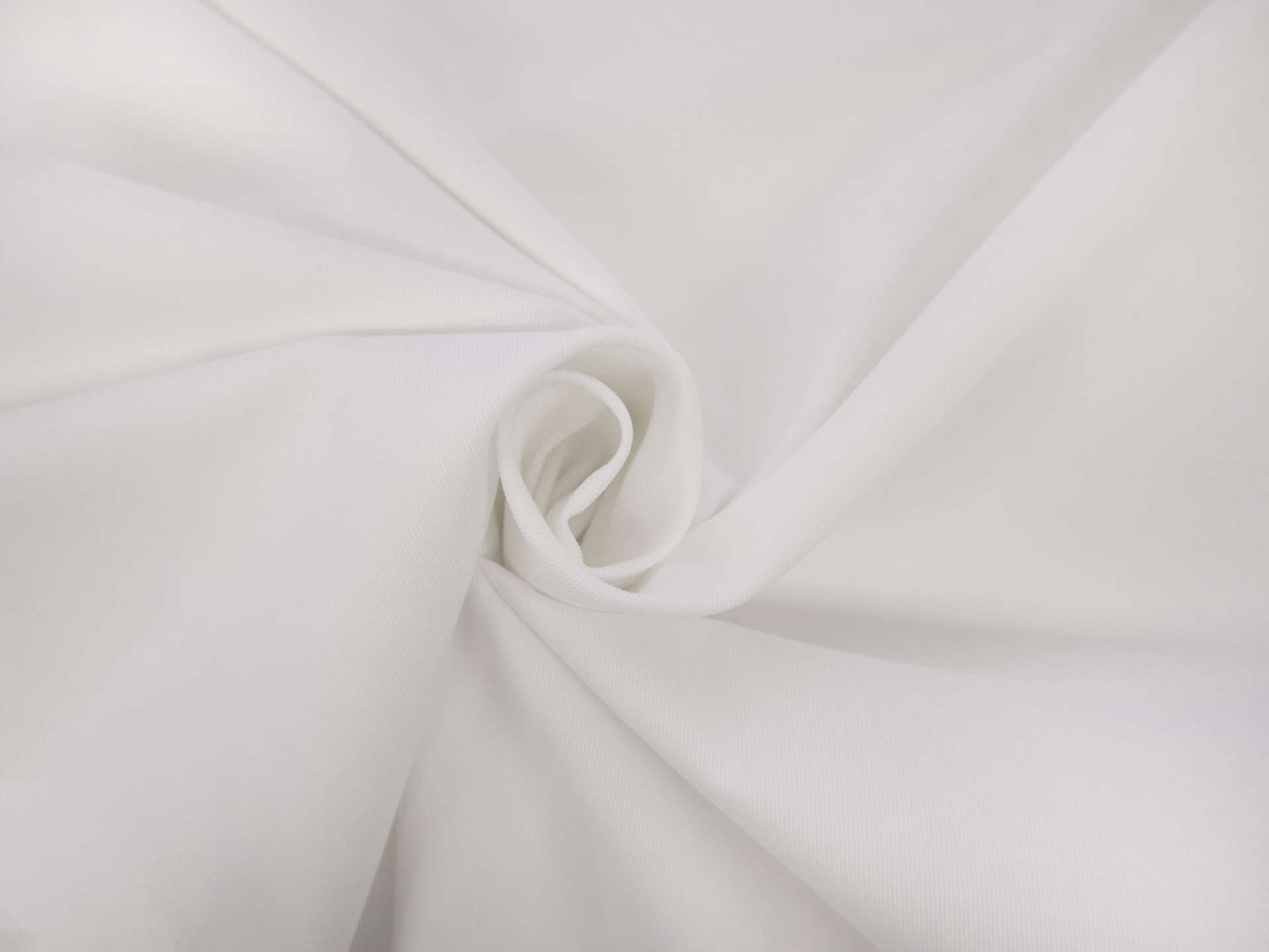 Japanese Recycled Poly Cotton Denim in White