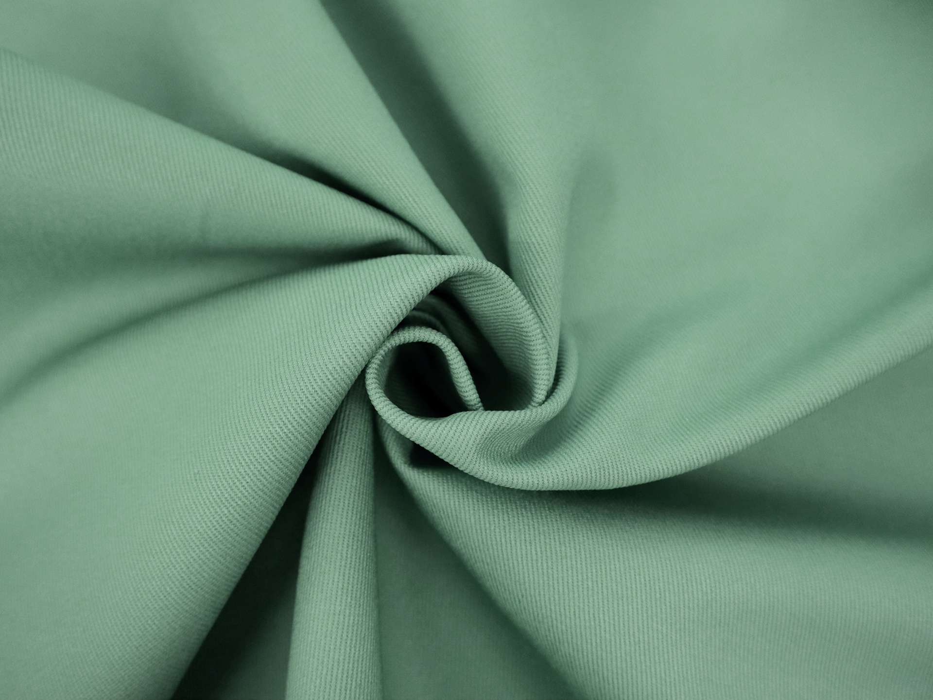 10 oz Cotton High Performance Denim in Ivy Green