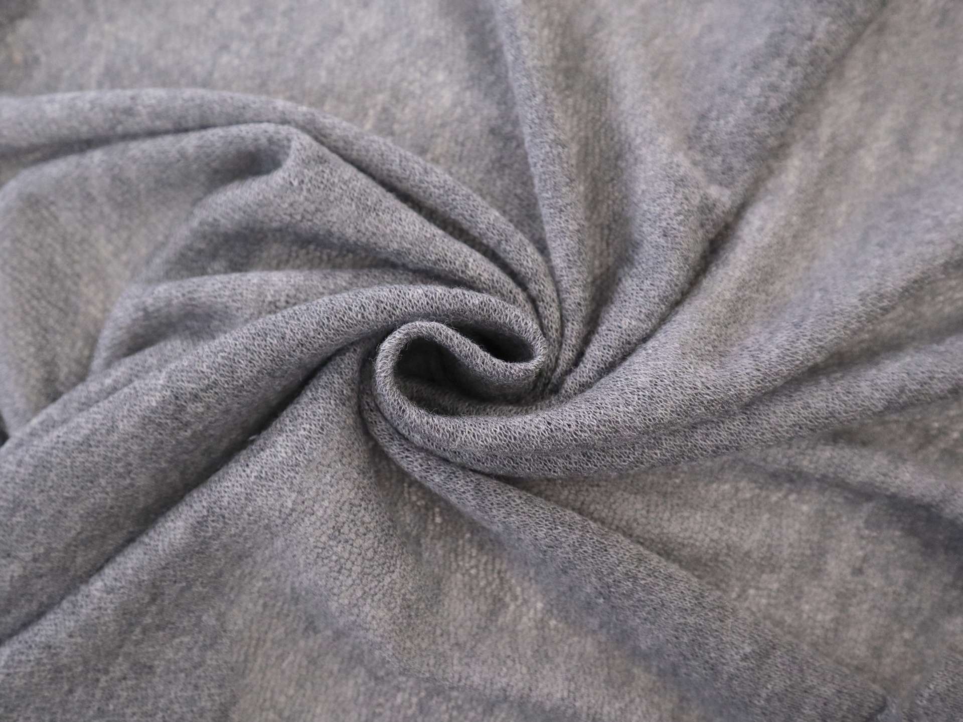 Sheer Wool Knit in Grey