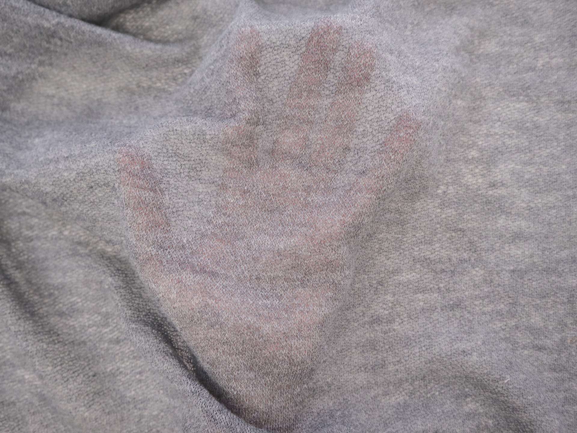 Sheer Wool Knit in Grey