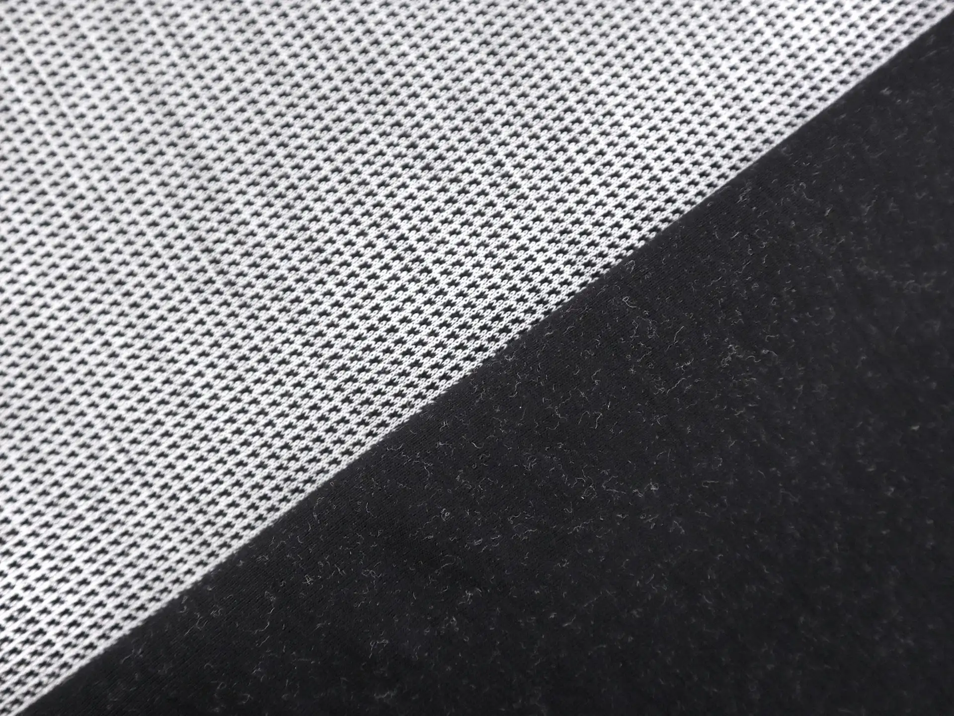 Cotton & Wool Novelty Knit in Salt and Pepper