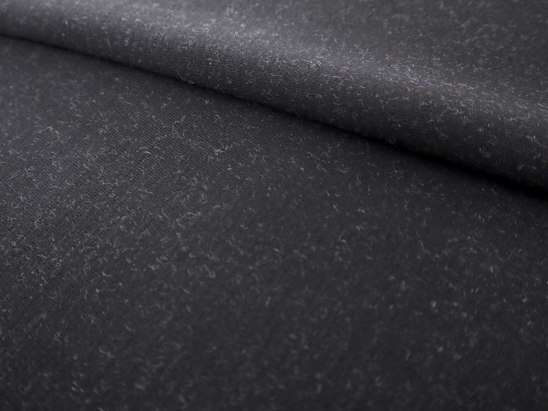 Cotton & Wool Novelty Knit in Salt and Pepper