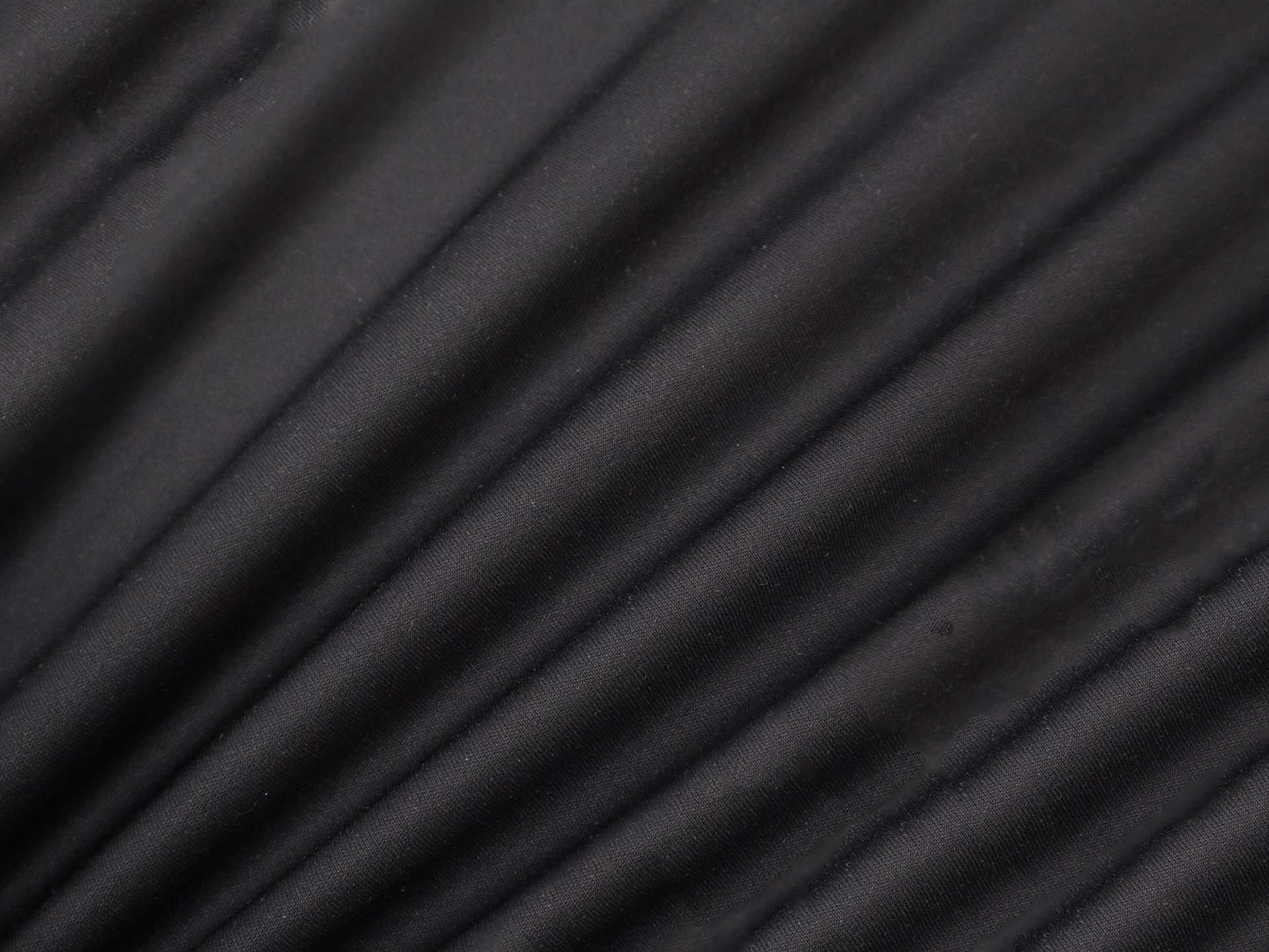 Polyester Knit Lining in Black
