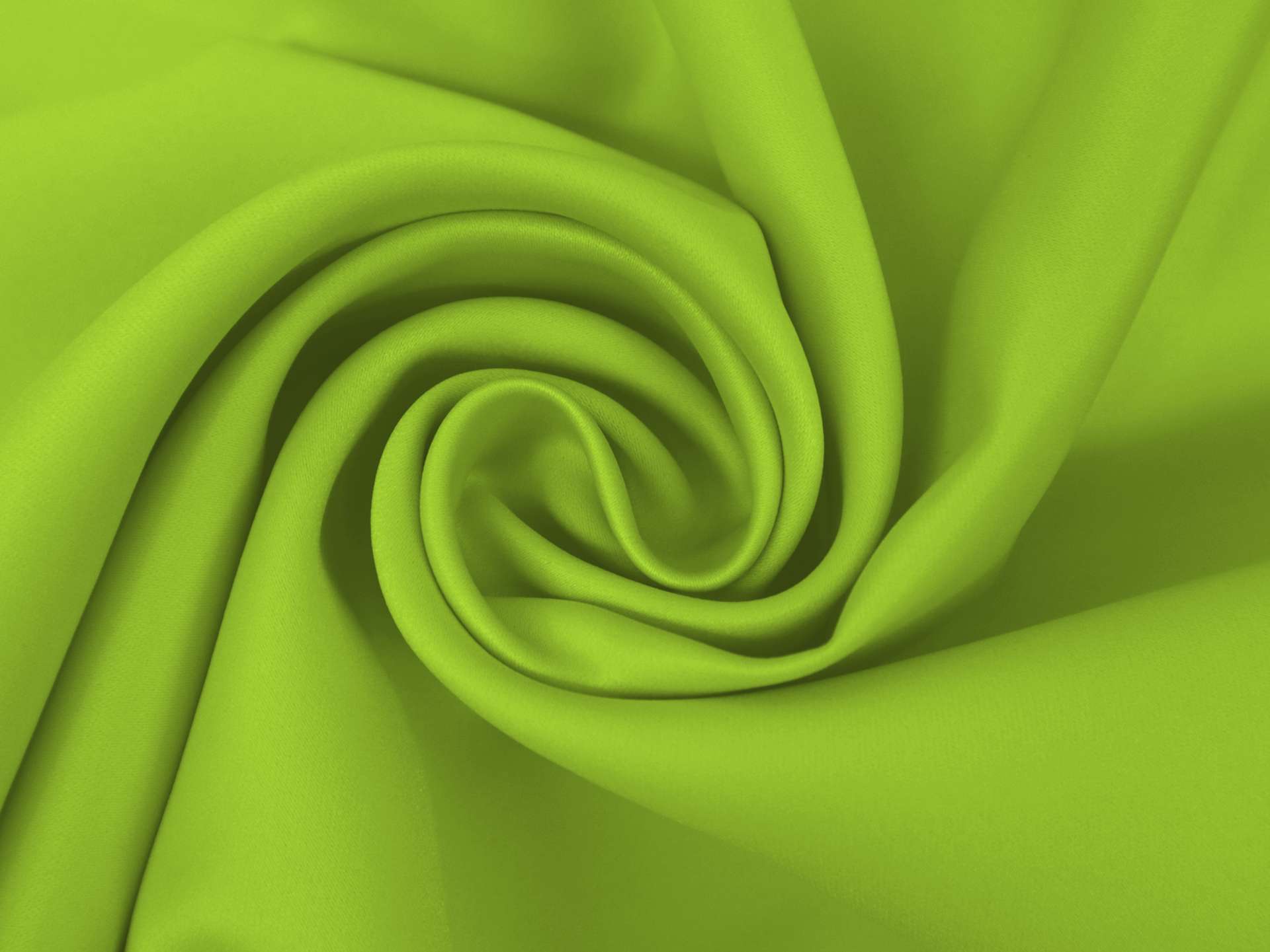 Matte Finish Satin in Chartreuse