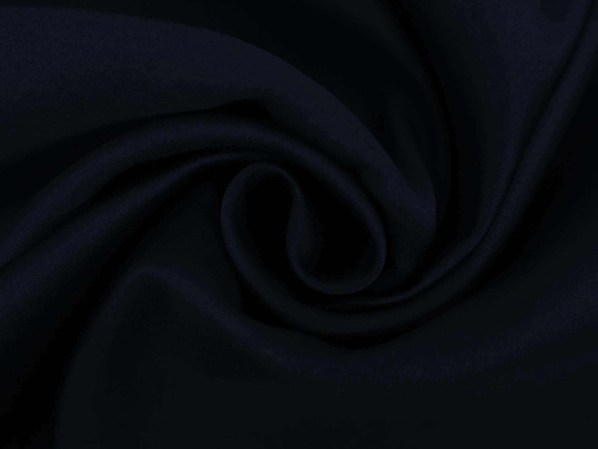 Matte Finish Satin in Midnight Navy