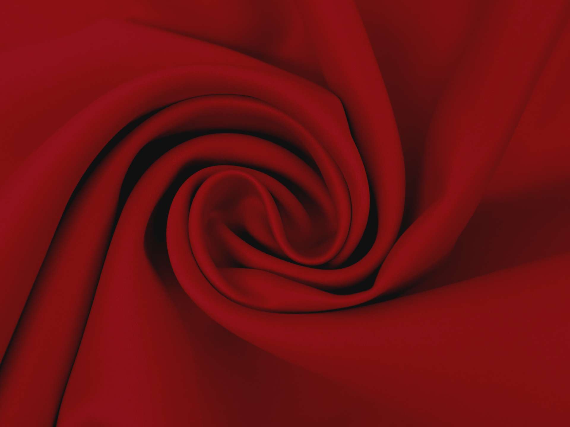 Matte Finish Satin in Red