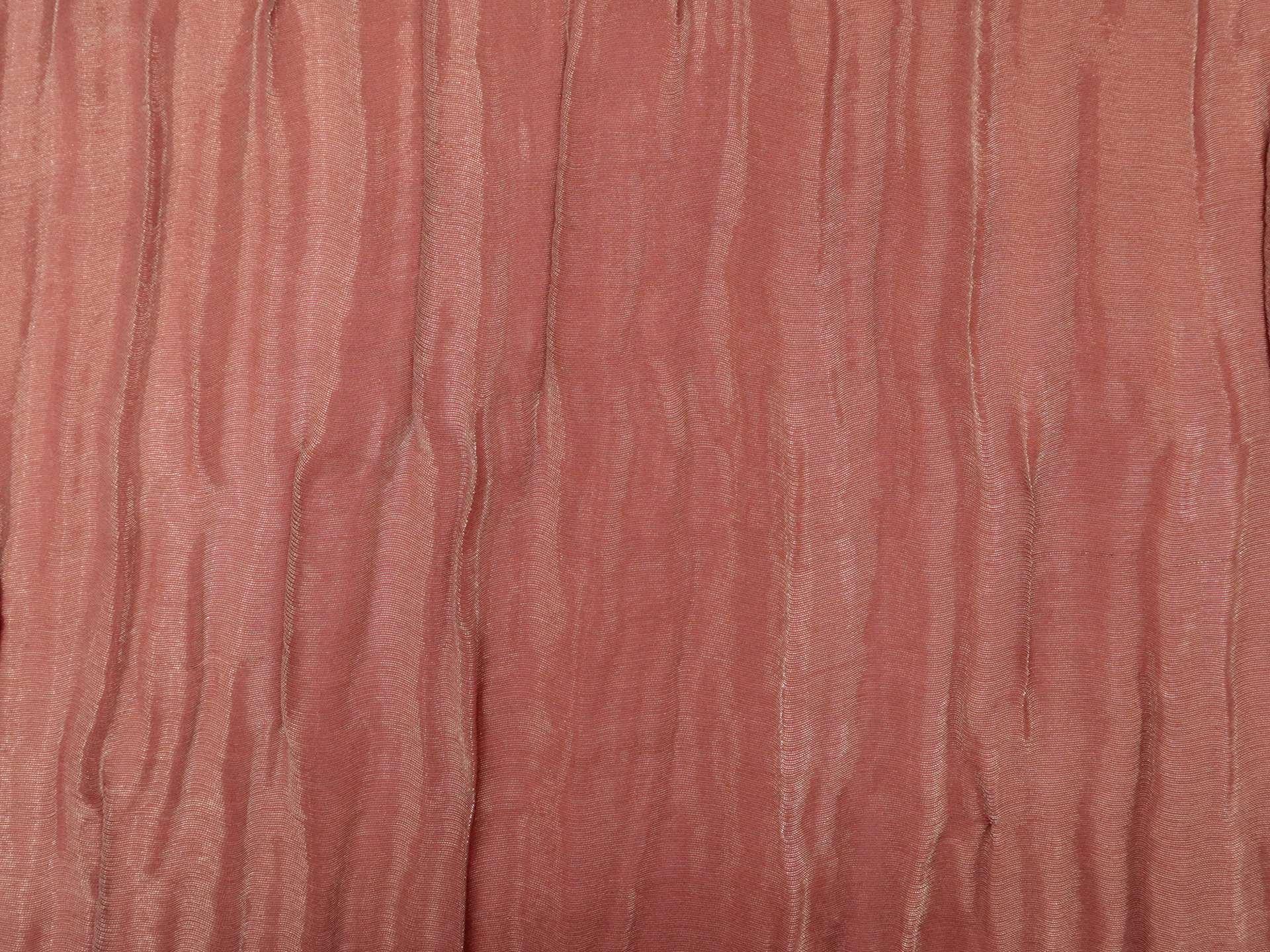 Silk Metallic Matelassé in Old Rose