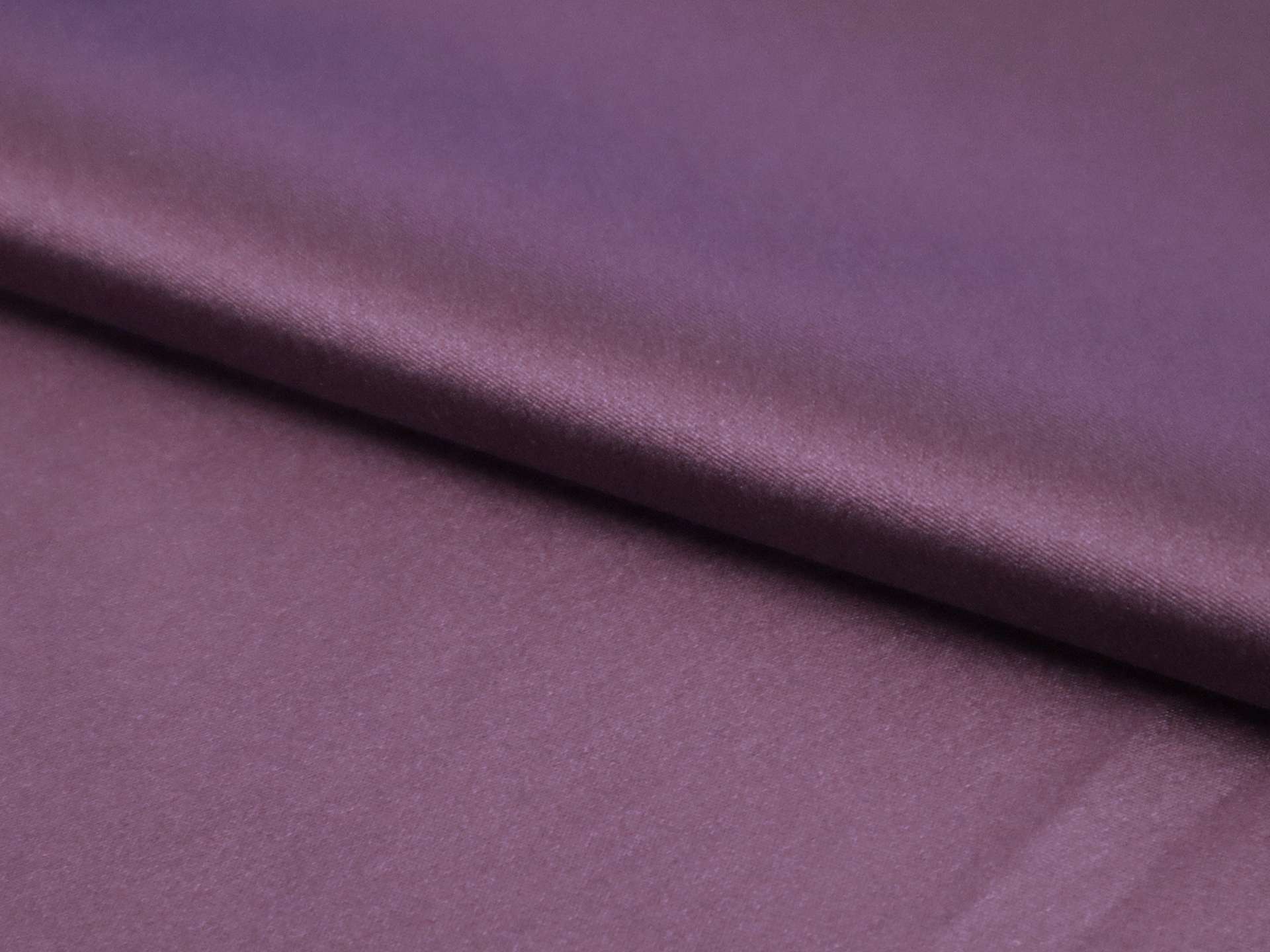 Lacquered Silk and Lycra Charmeuse in Purple