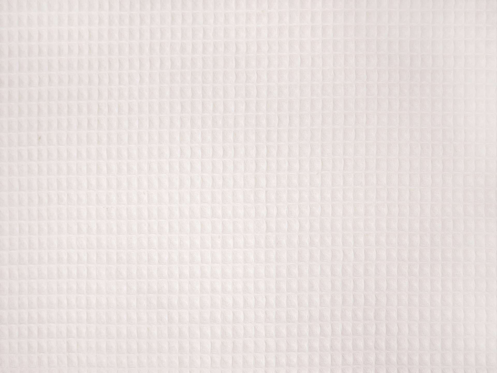 French Cotton Waffle Piqué in Creme