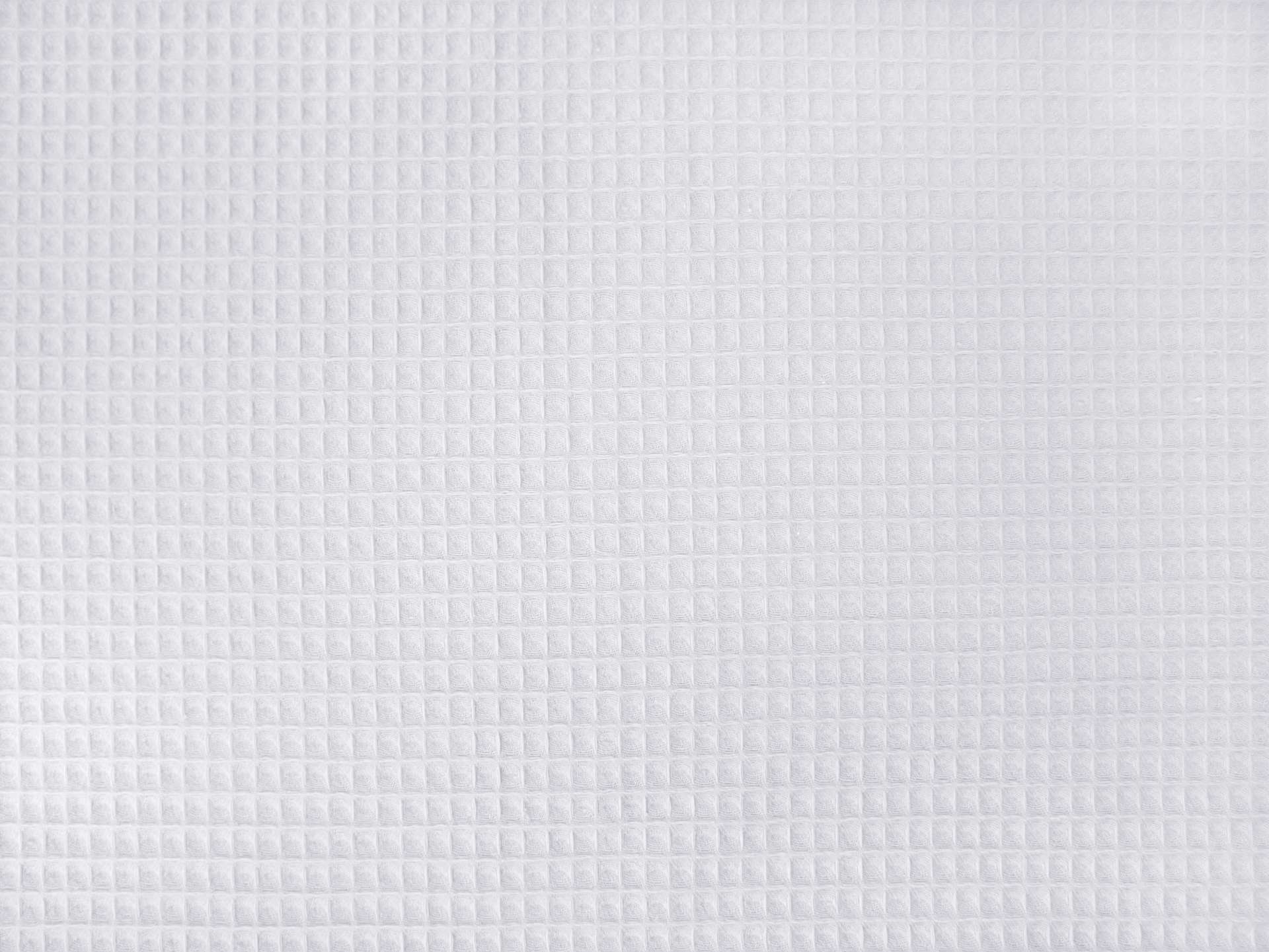 French Cotton Waffle Piqué in Pearl Grey