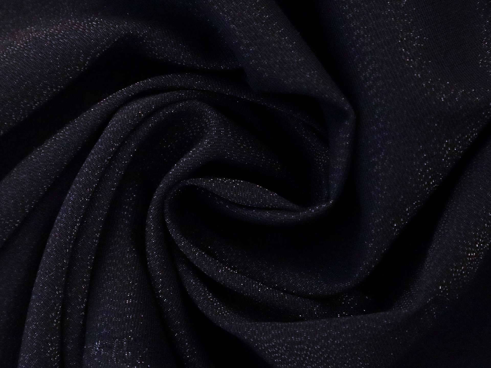 Stretch Lamé in Midnight Navy