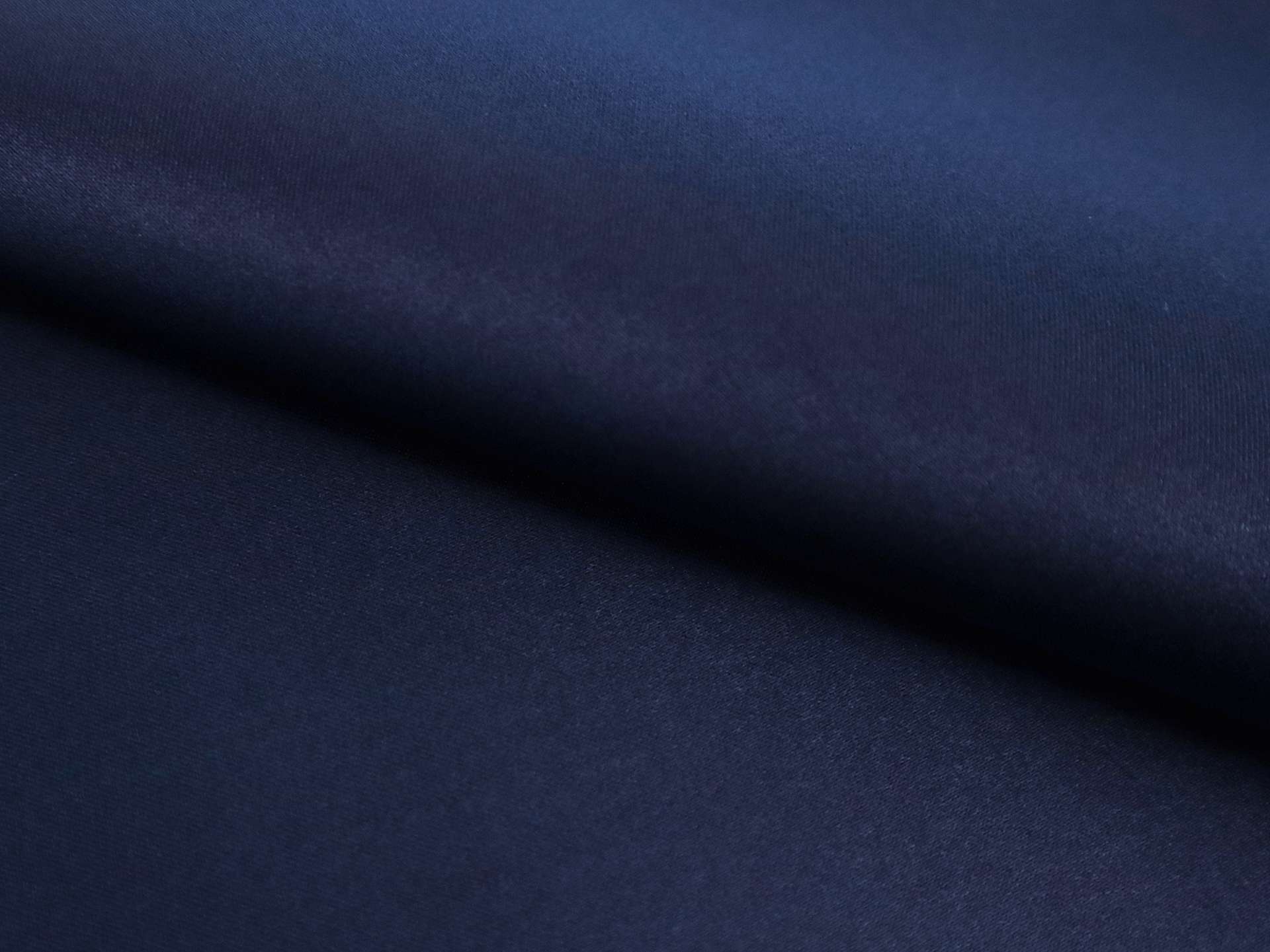 Pure Silk Double Face Satin in Navy