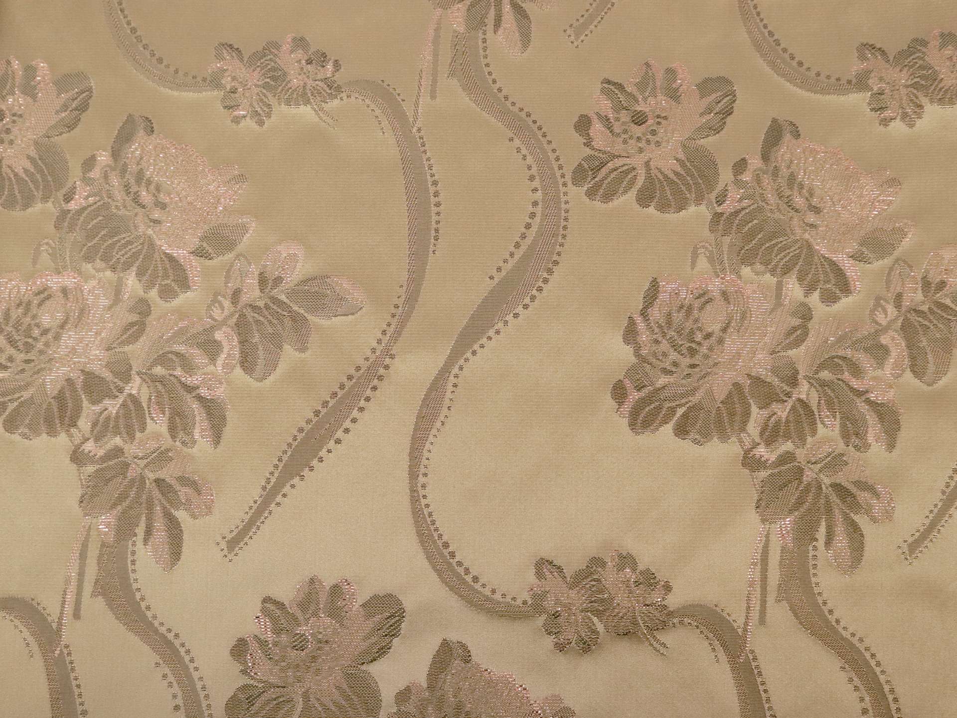 Metallic Floral Brocade