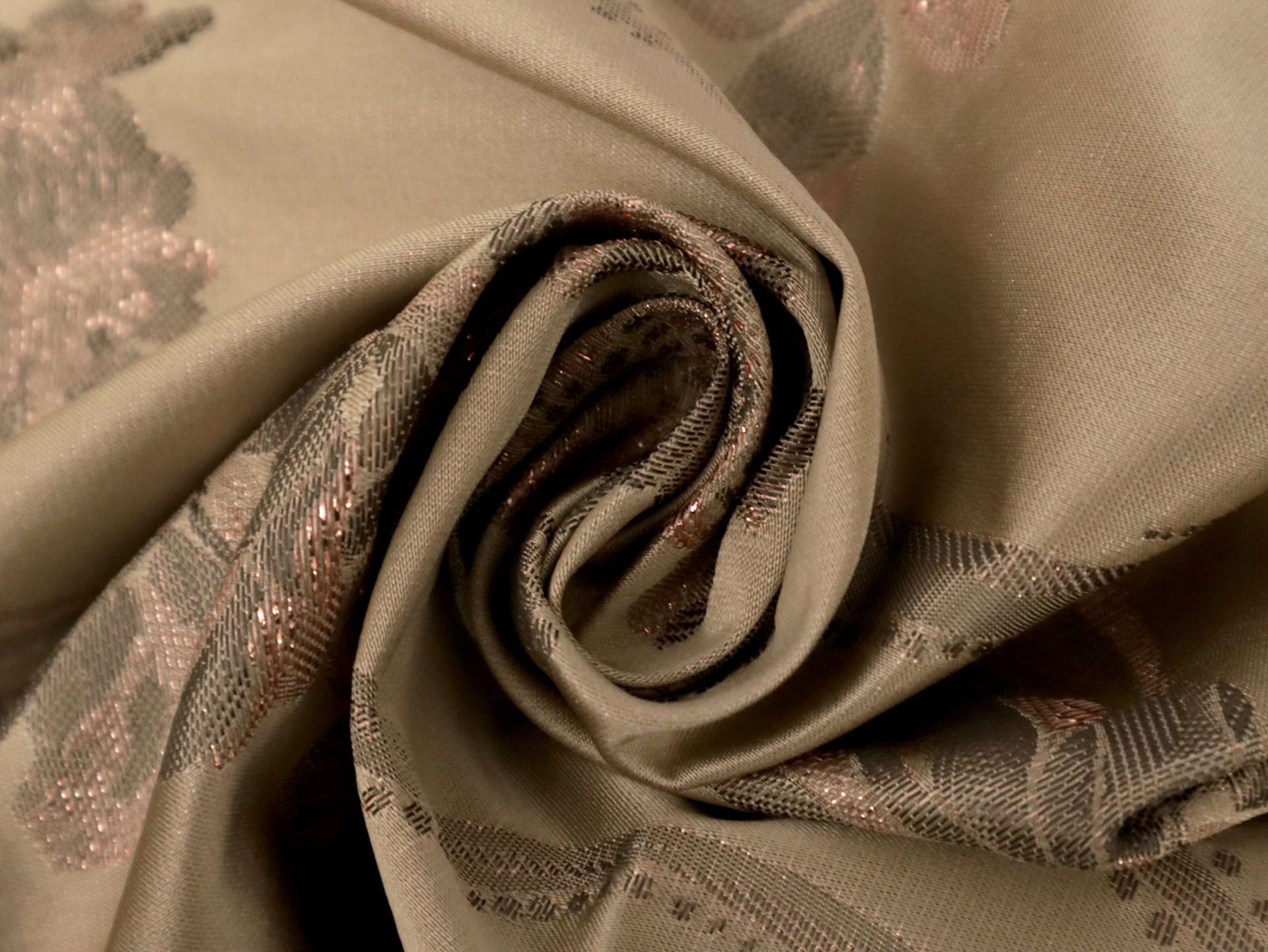 Metallic Floral Brocade