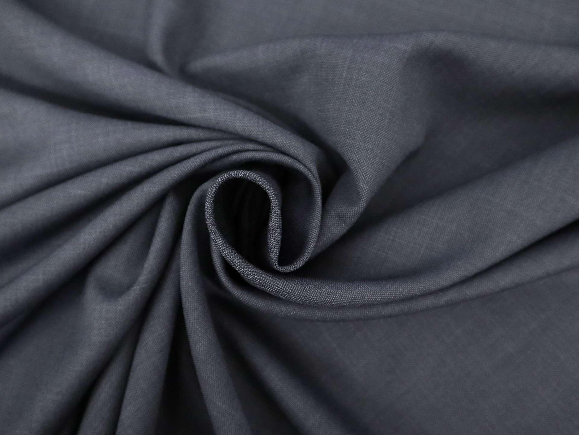 Light Weight Polyester Suiting in Blue Ash