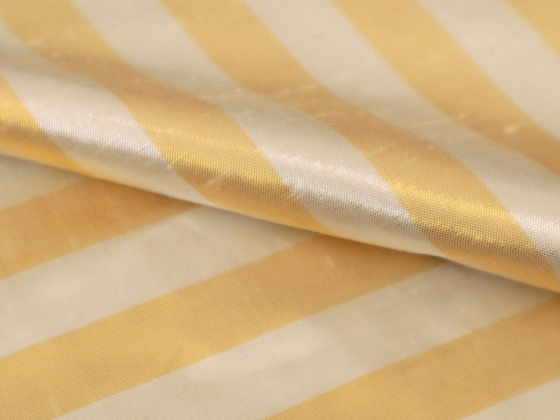 Metallic Stripe Shantung