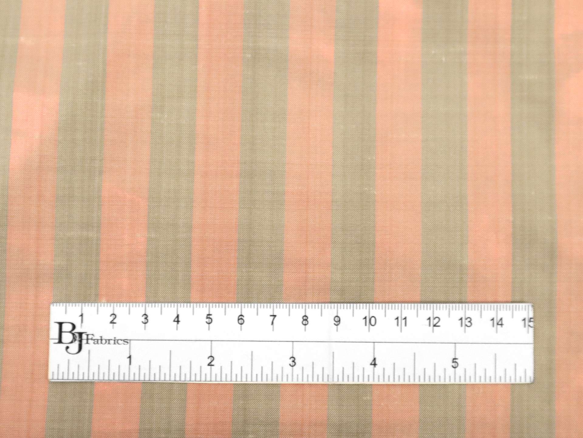 Metallic Stripe Shantung