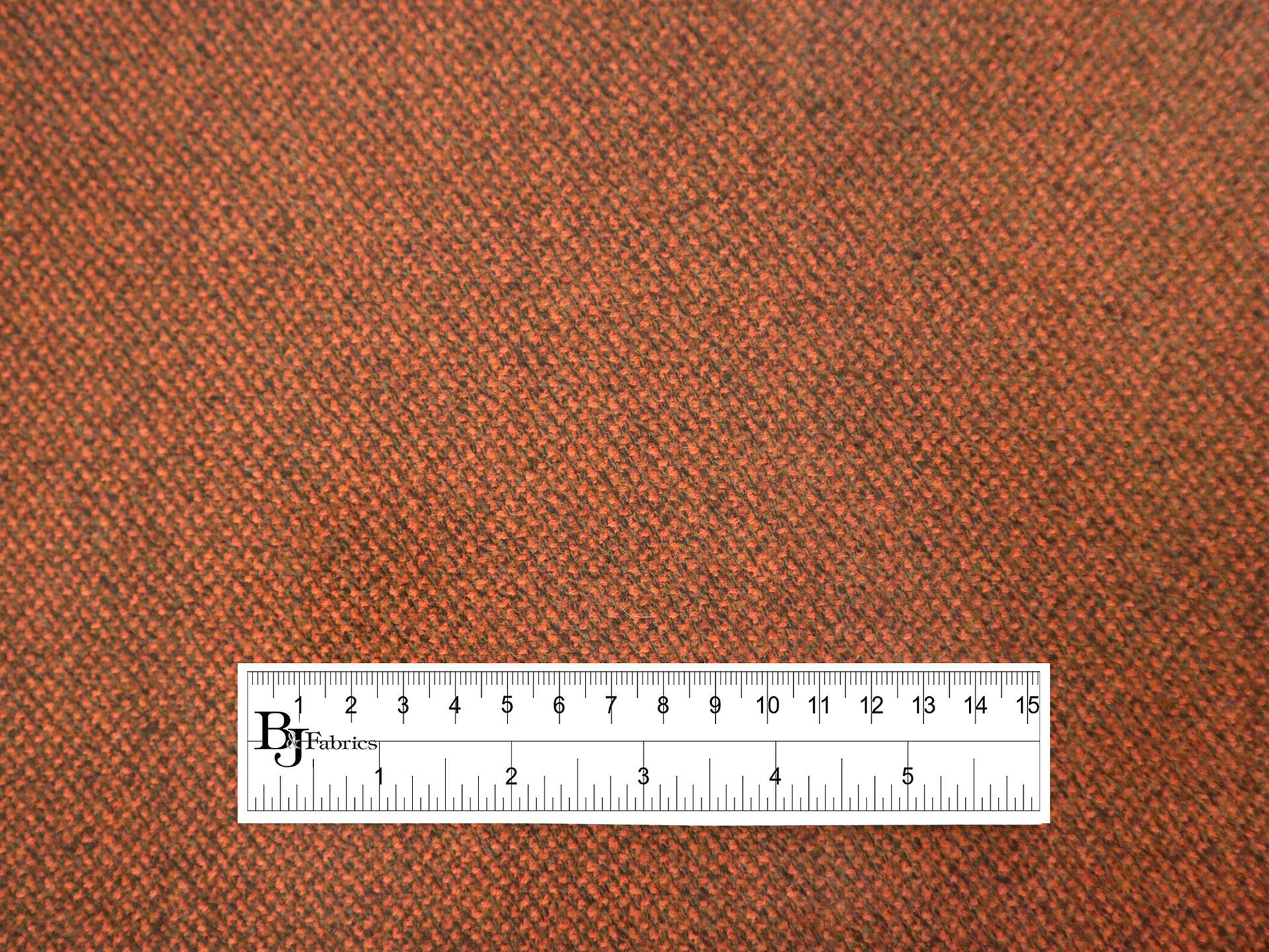 Austrian Fine Wool Tweed in Orange Brown