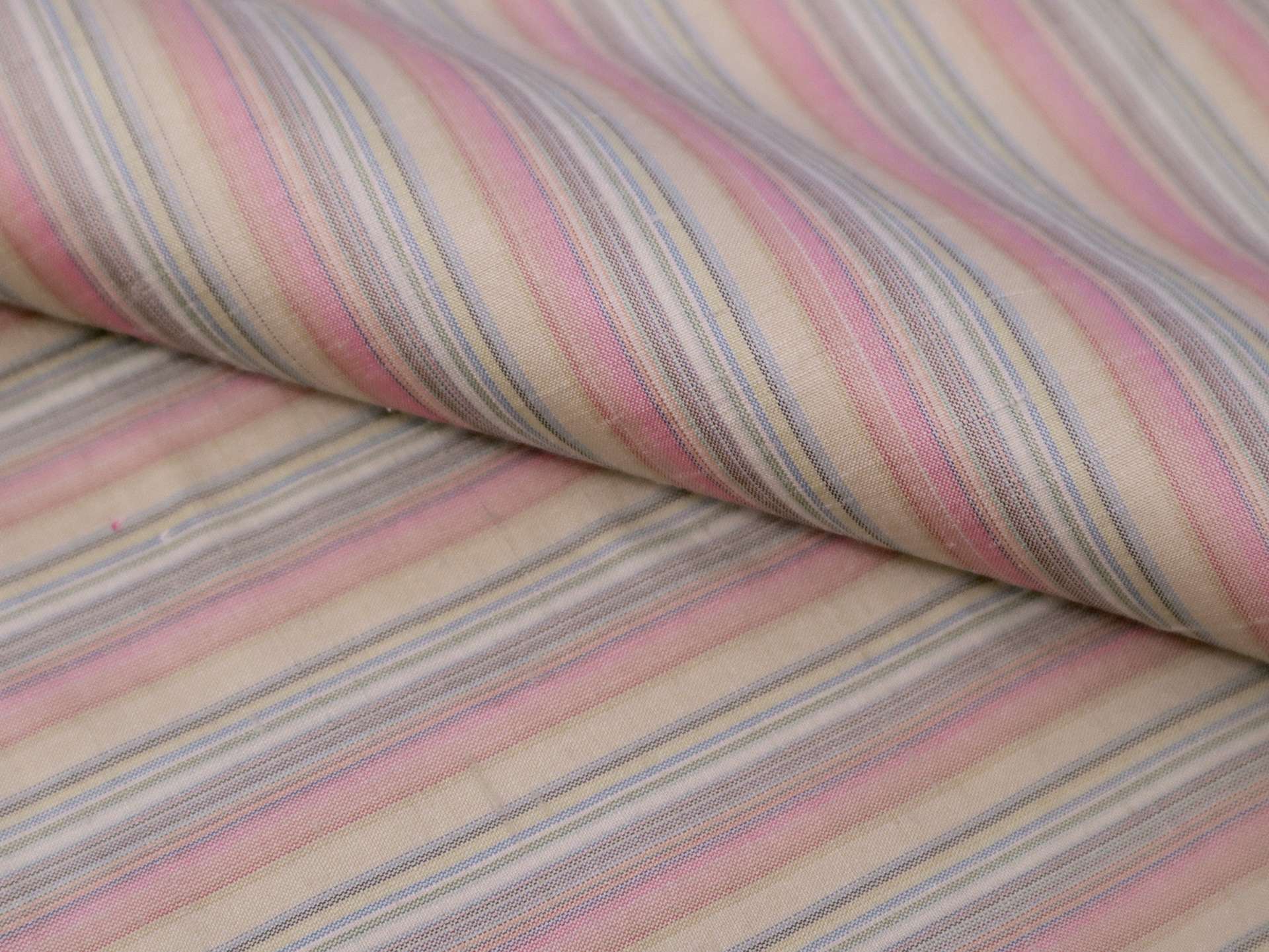 Silk Shantung Stripe