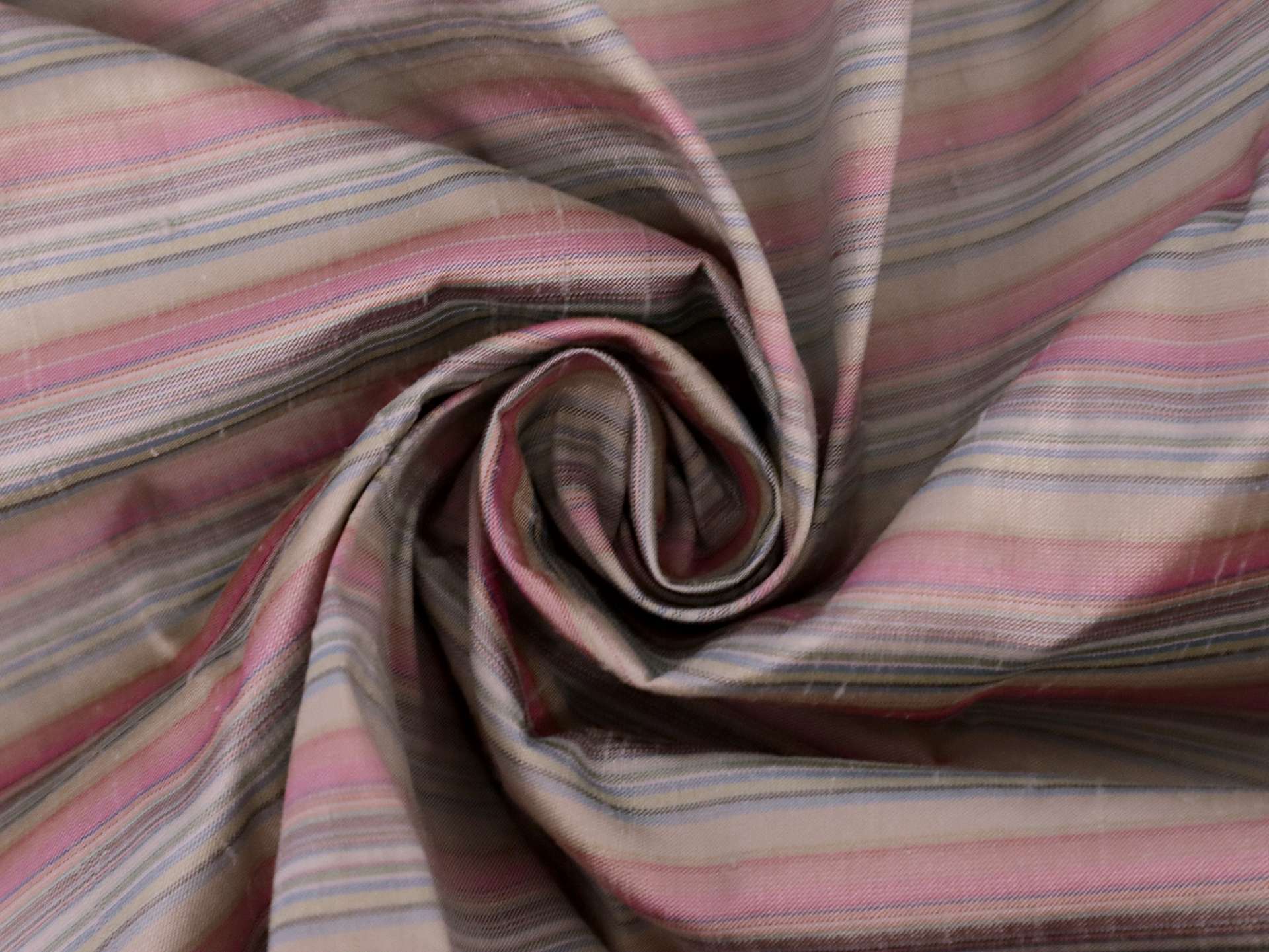 Silk Shantung Stripe