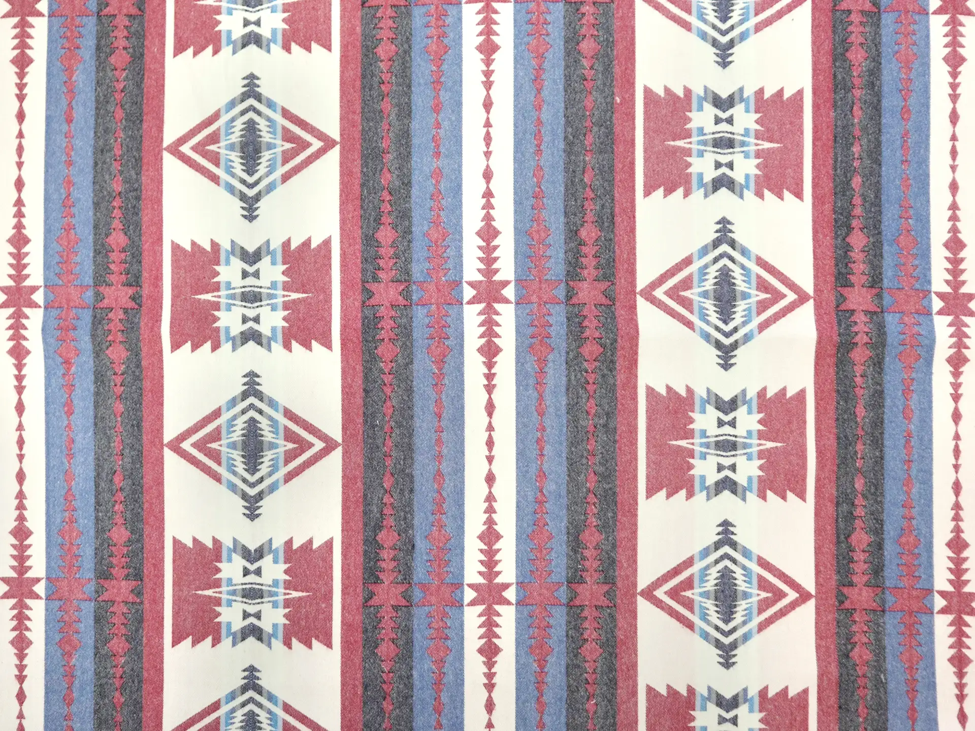 Cotton Flannel with Taos Stripes 