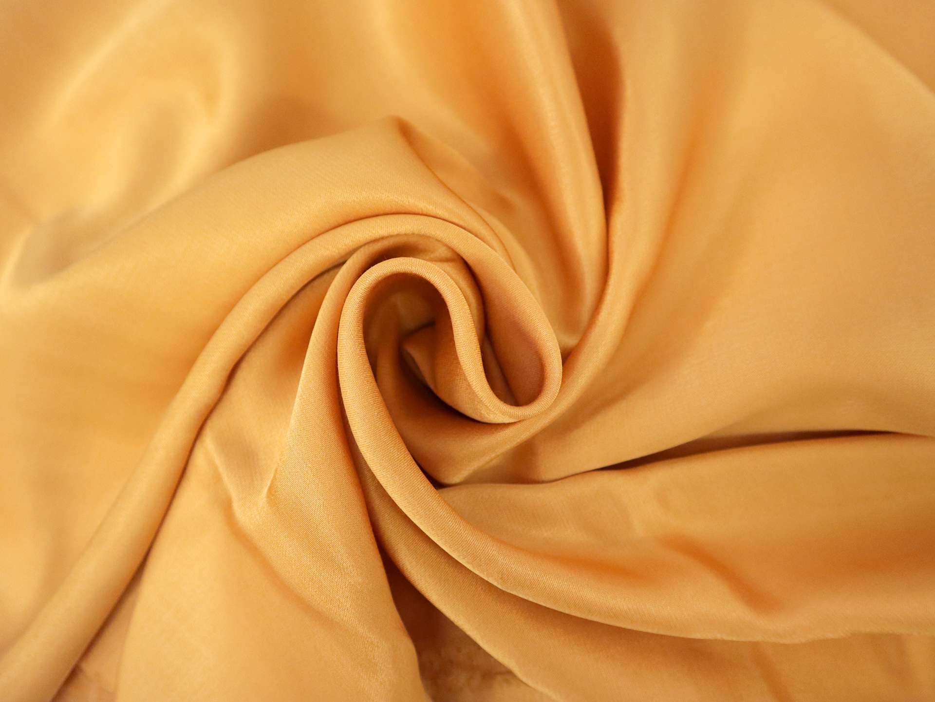 Viscose Charmeuse in Mustard