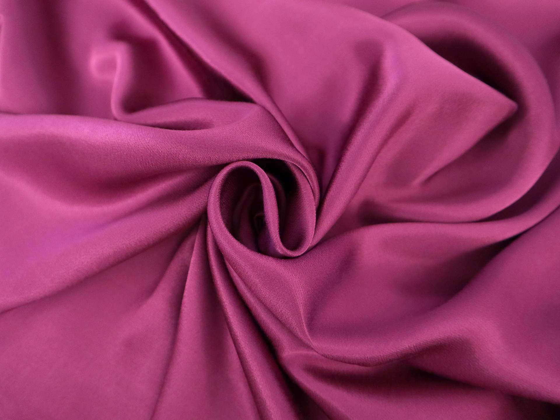 Viscose Charmeuse in Soft Raspberry