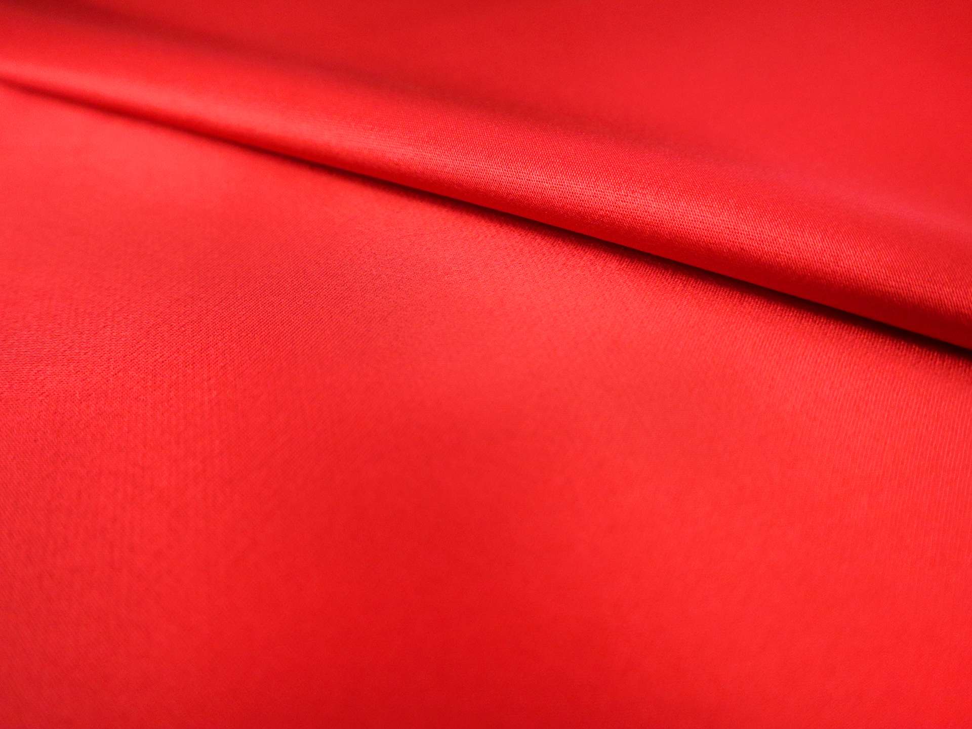 Viscose Charmeuse in Red