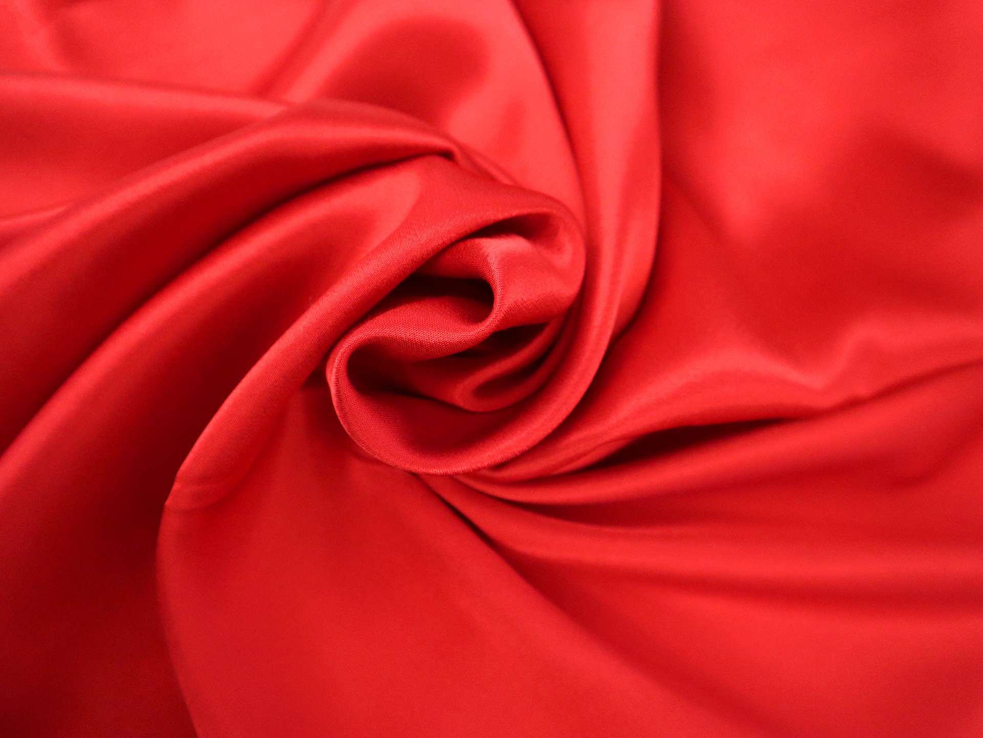 Viscose Charmeuse in Red