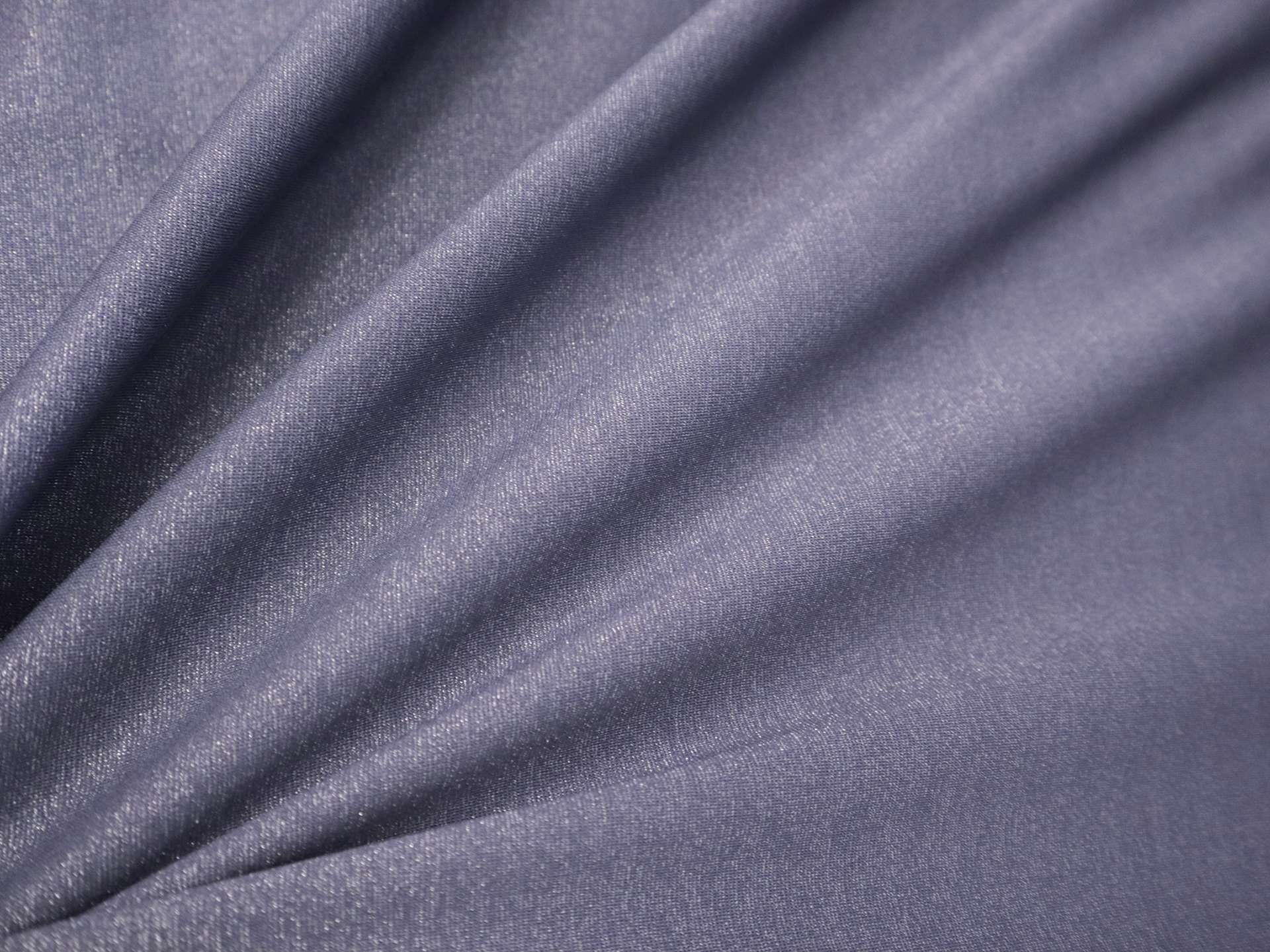 Rayon Lurex Ponte Knit in Metal