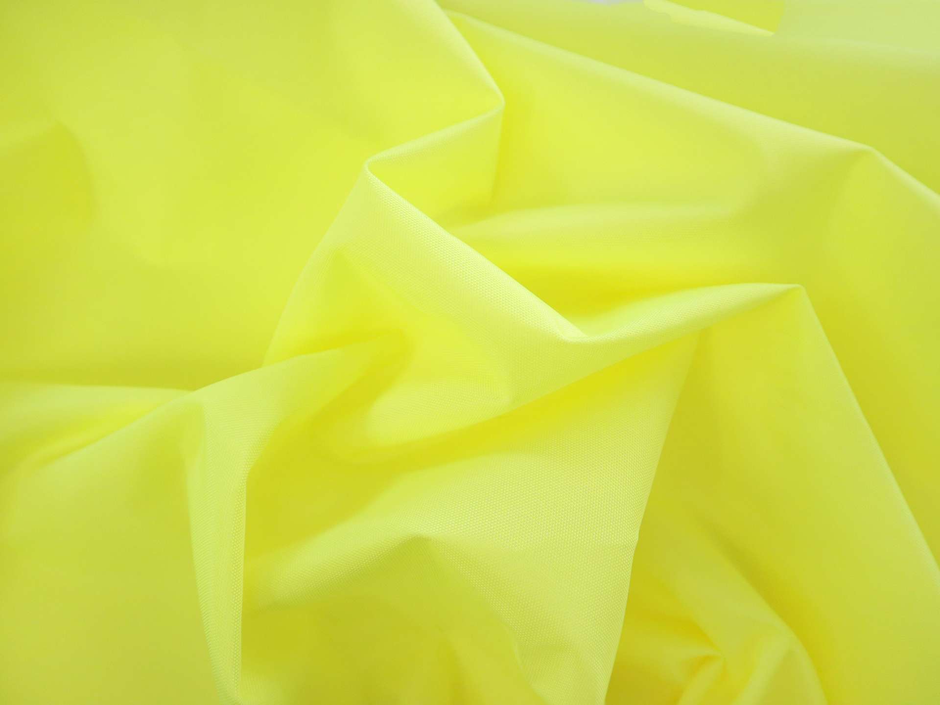 100% Nylon Canvas in Neon Yellow