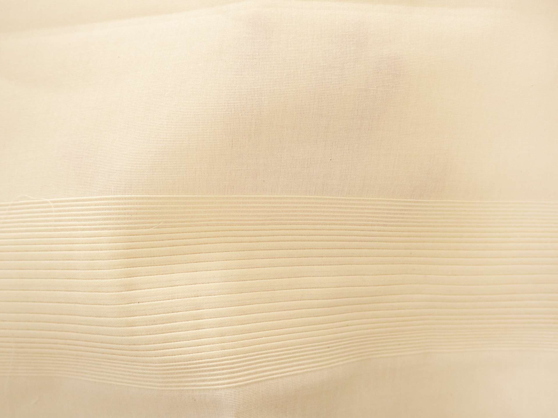 Pin Tucked Swiss Cotton in Natural