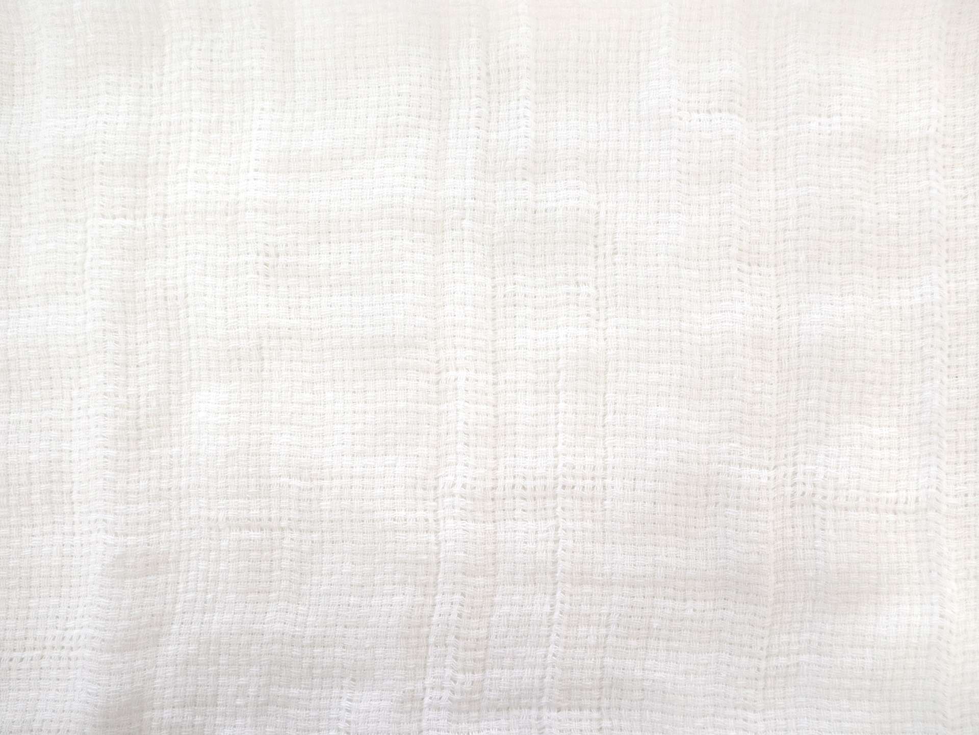 Linen Basketweave in White