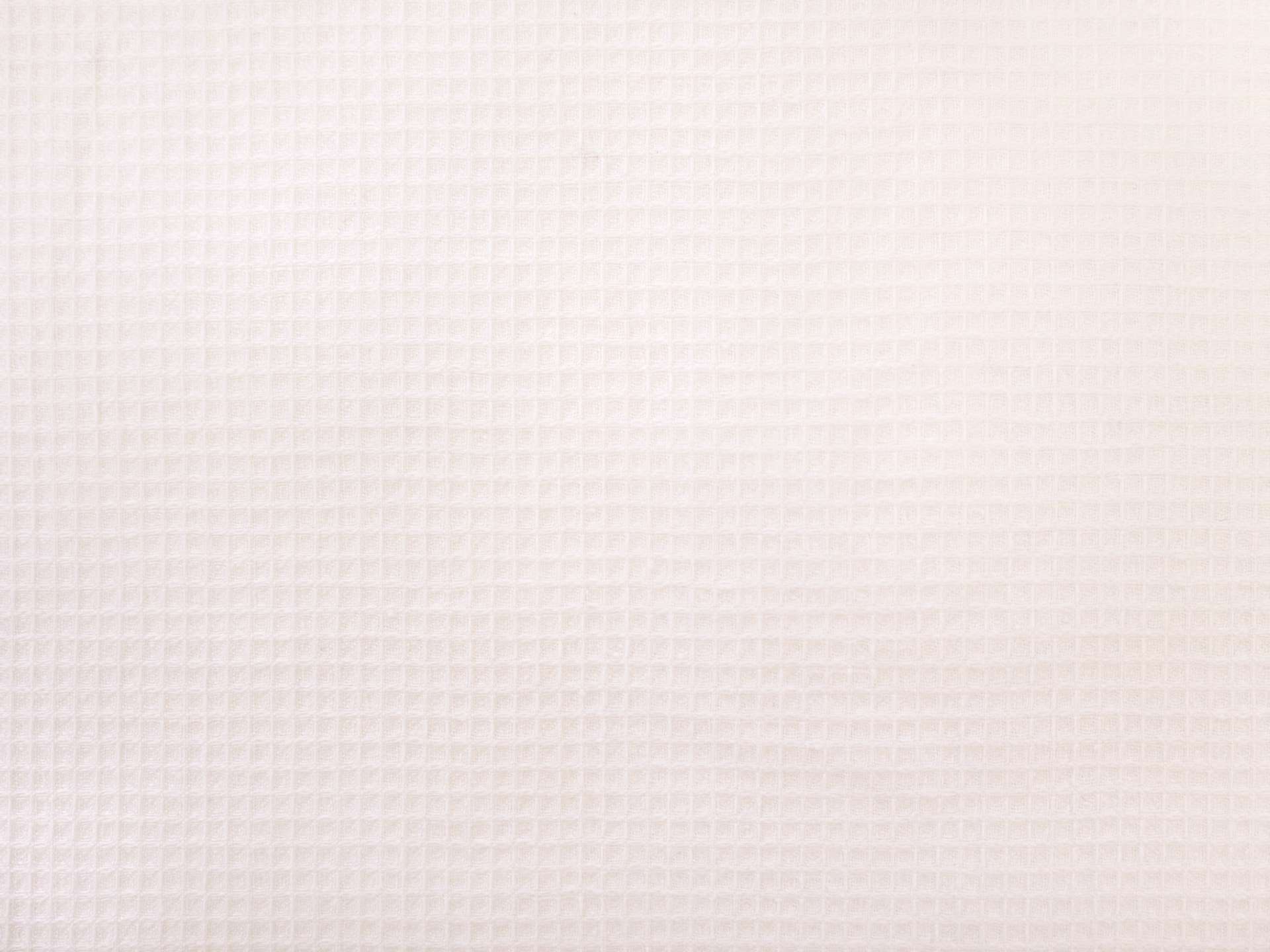 Linen Waffle Piqué in Ivory