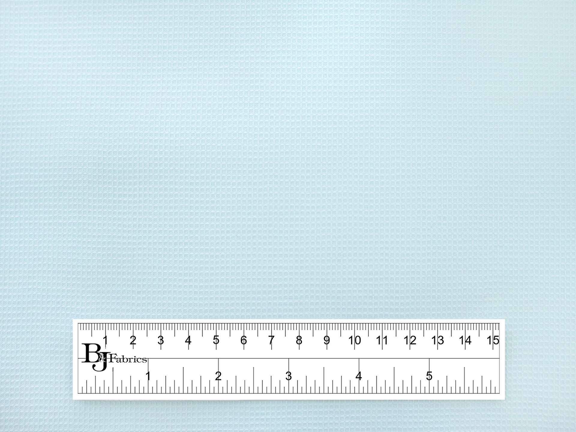 Baby Waffle Cotton Piqué in Seafoam Blue