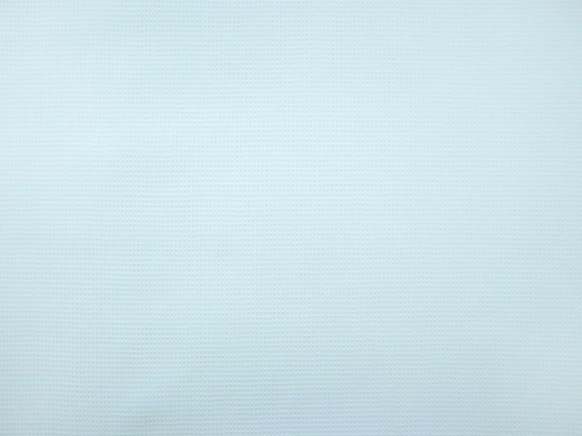 Baby Waffle Cotton Piqué in Seafoam Blue