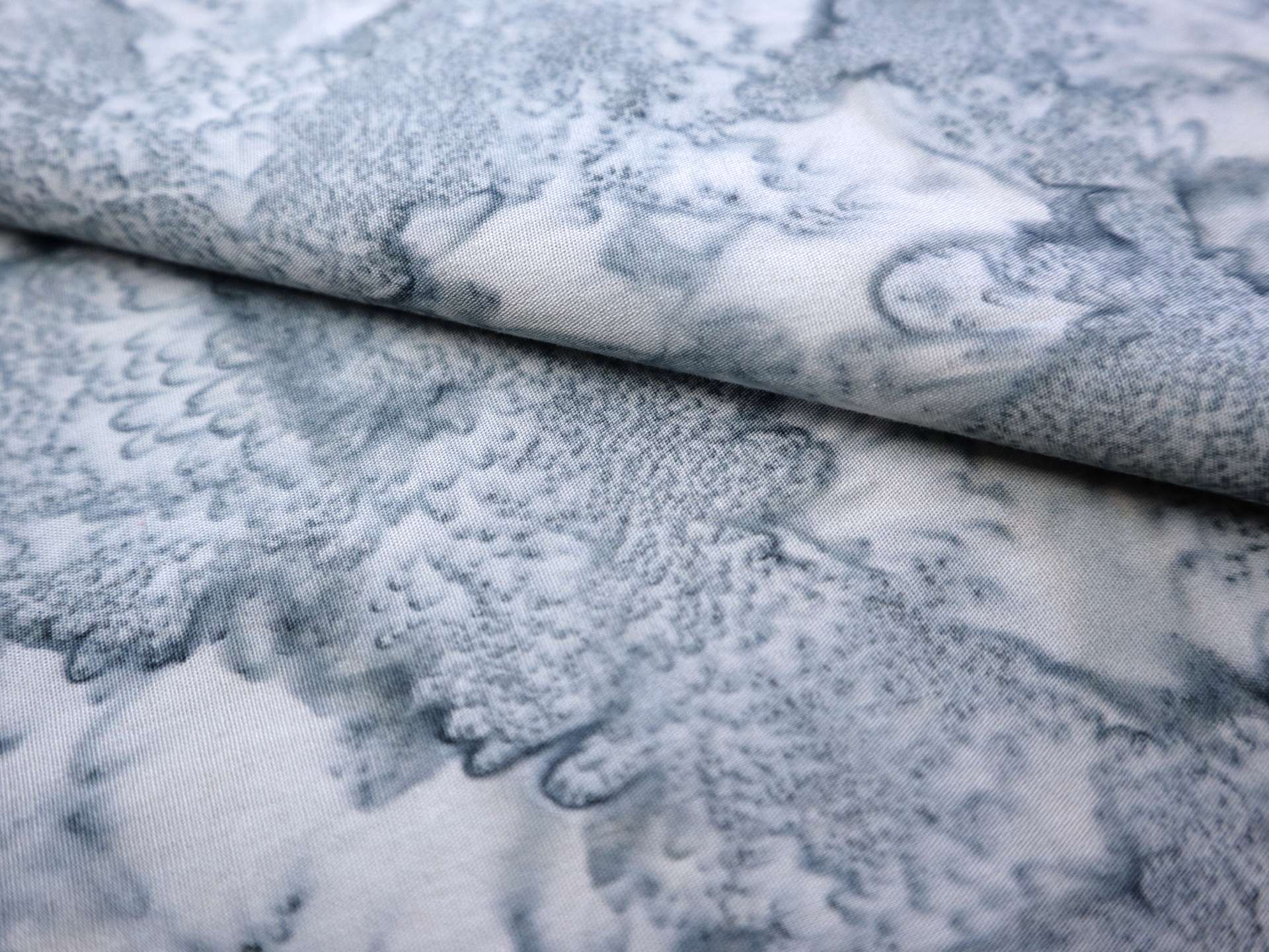 Cotton Batik In Charcoal